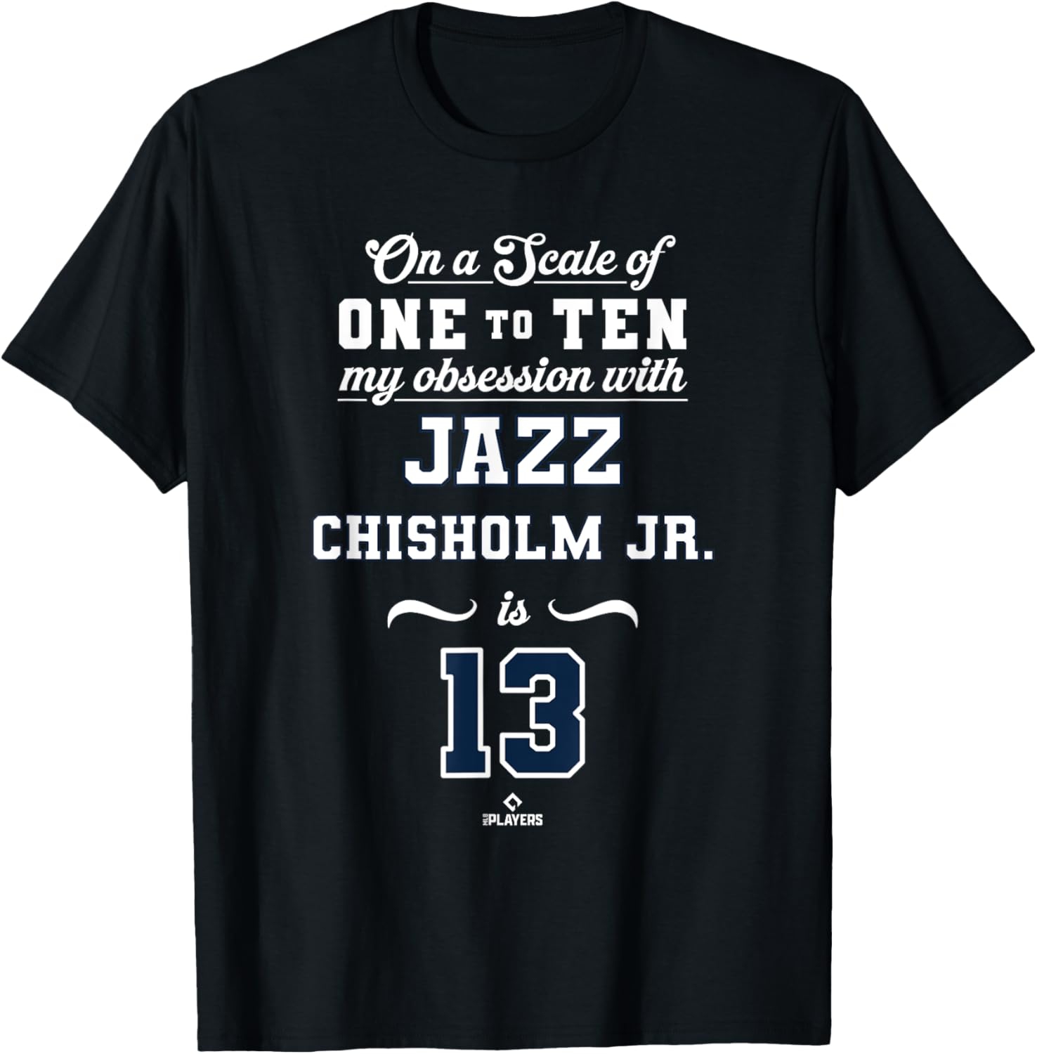 Obsession Jazz Chisholm Jr 13 MLBPA T-Shirt Perfect for Baseball Fans - 2