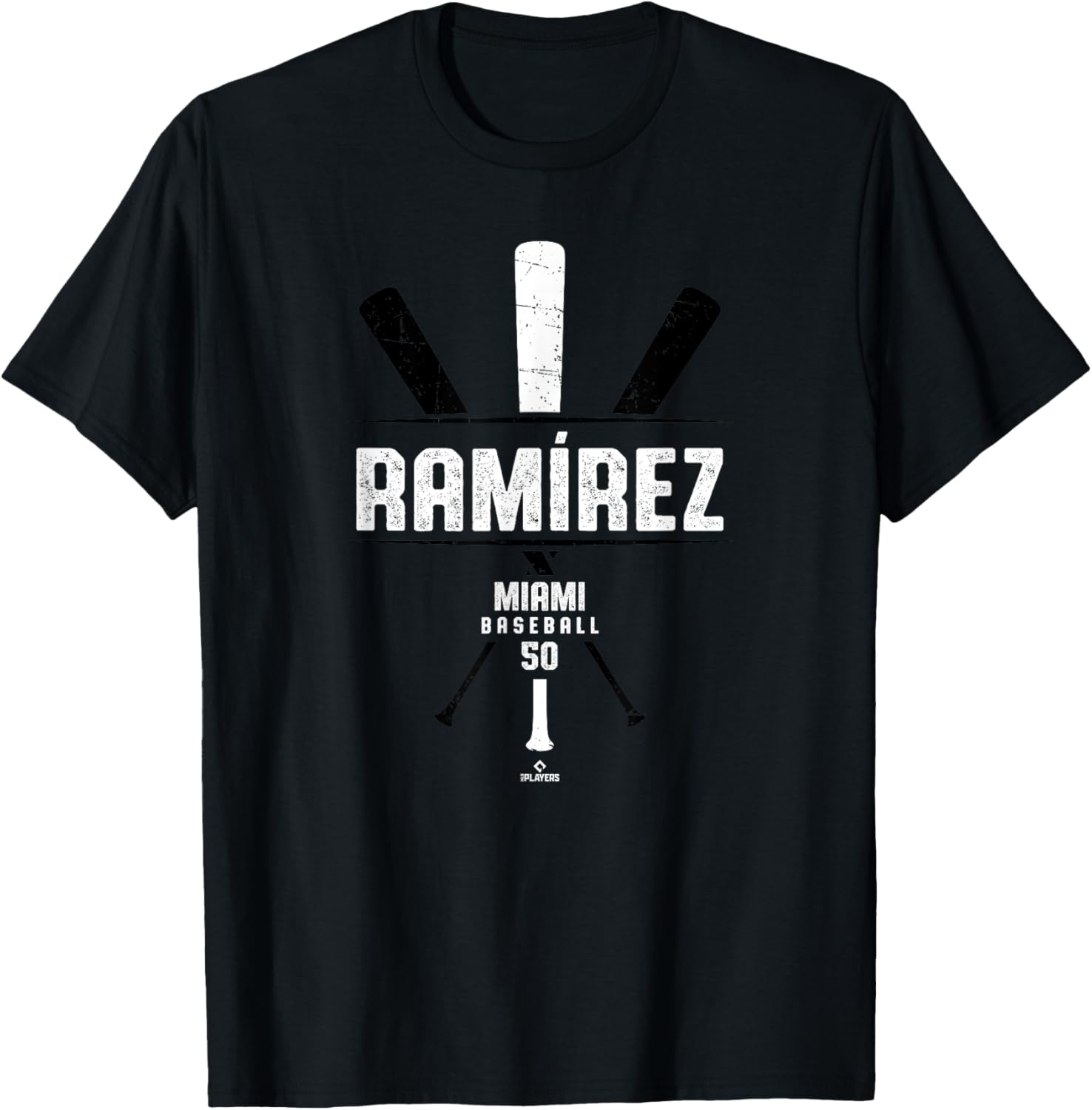 Vintage Miami Baseball T-Shirt Agustin Ramirez Gameday Bat Design - 1