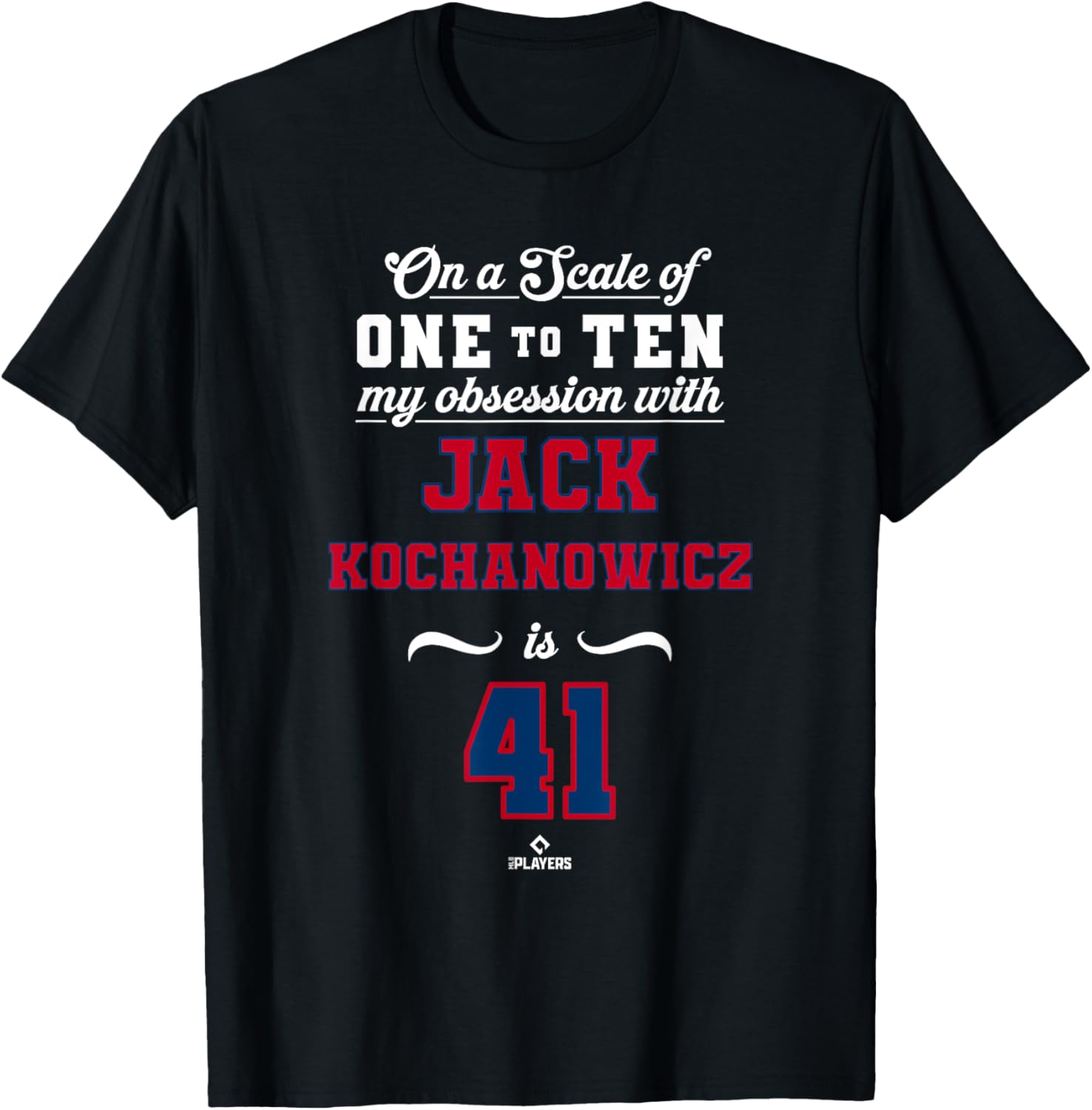 Obsession Jack Kochanowicz 41 Los Angeles MLBPA T-Shirt for Fans - 4