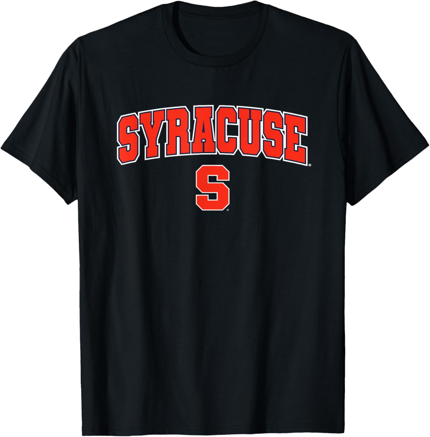 Syracuse University Orange Arch Logo T-Shirt for Sports Fans and Outdoors - 1