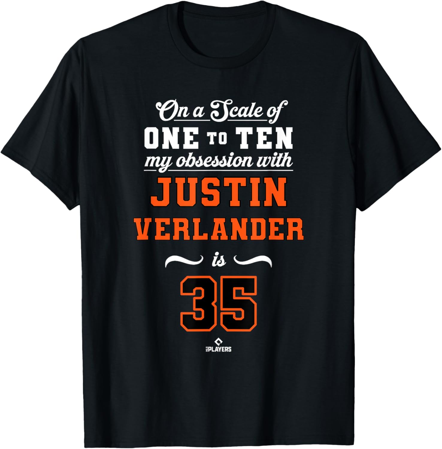 Obsession Justin Verlander 35 San Francisco MLBPA T-Shirt for Fans - 4