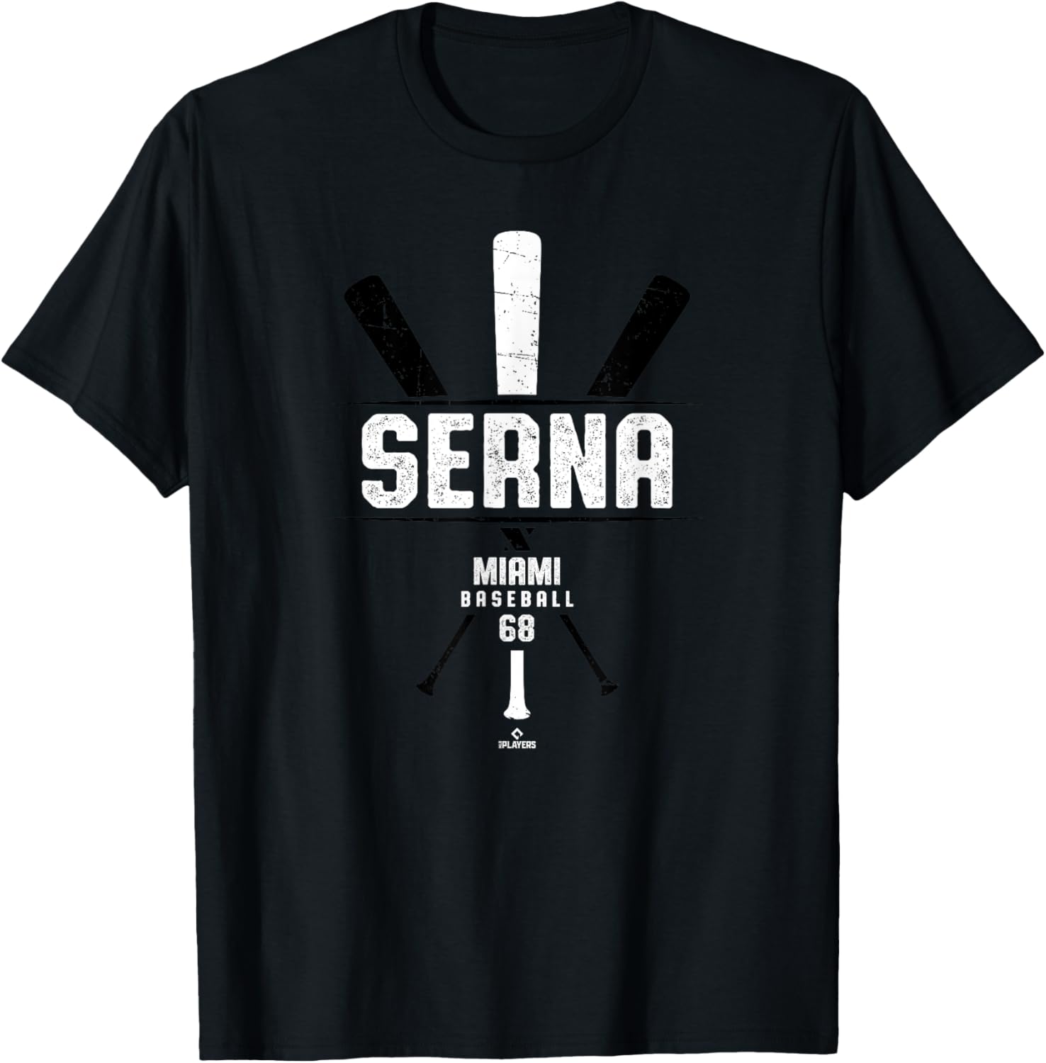 Vintage Miami Baseball T-Shirt featuring Gameday Jared Serna Design - 3