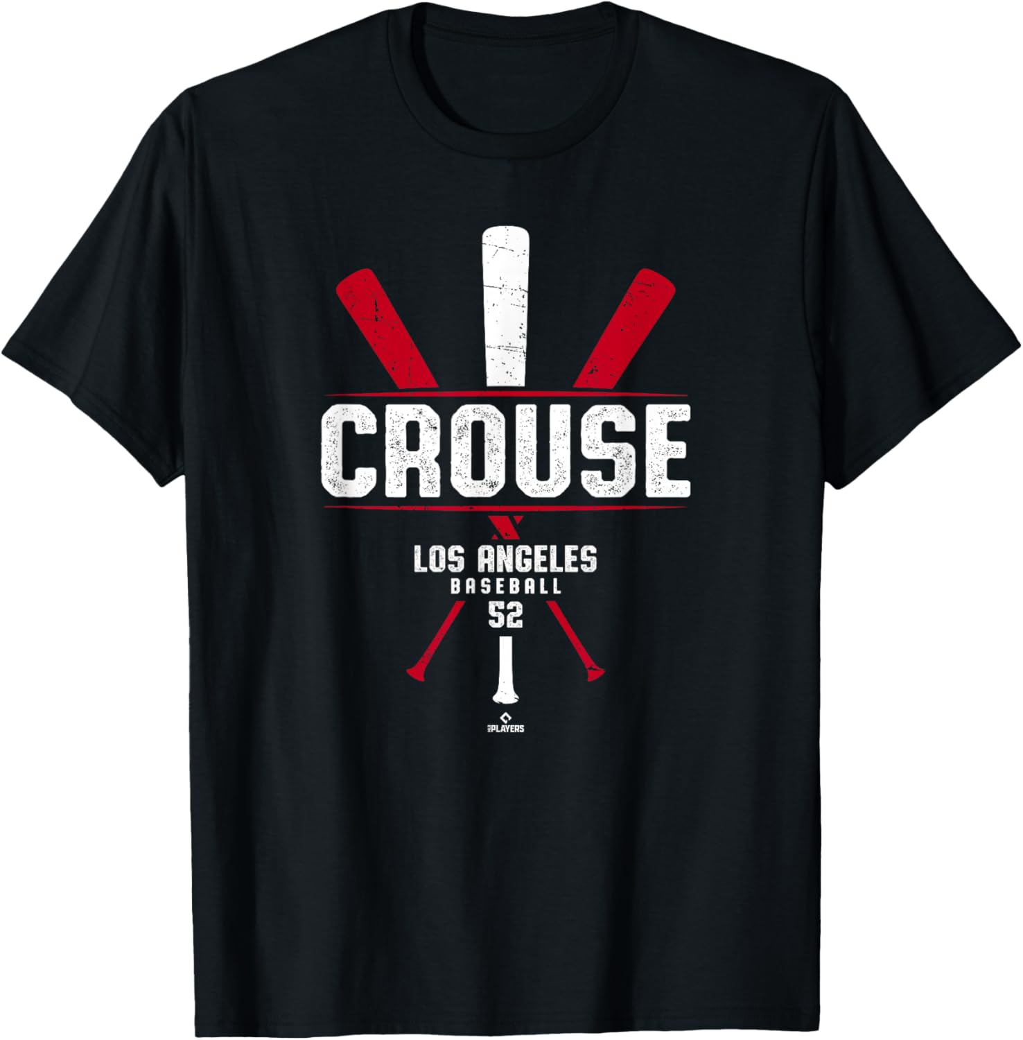 Vintage Hans Crouse Baseball Bat Gameday T-Shirt for Los Angeles Fans - 4