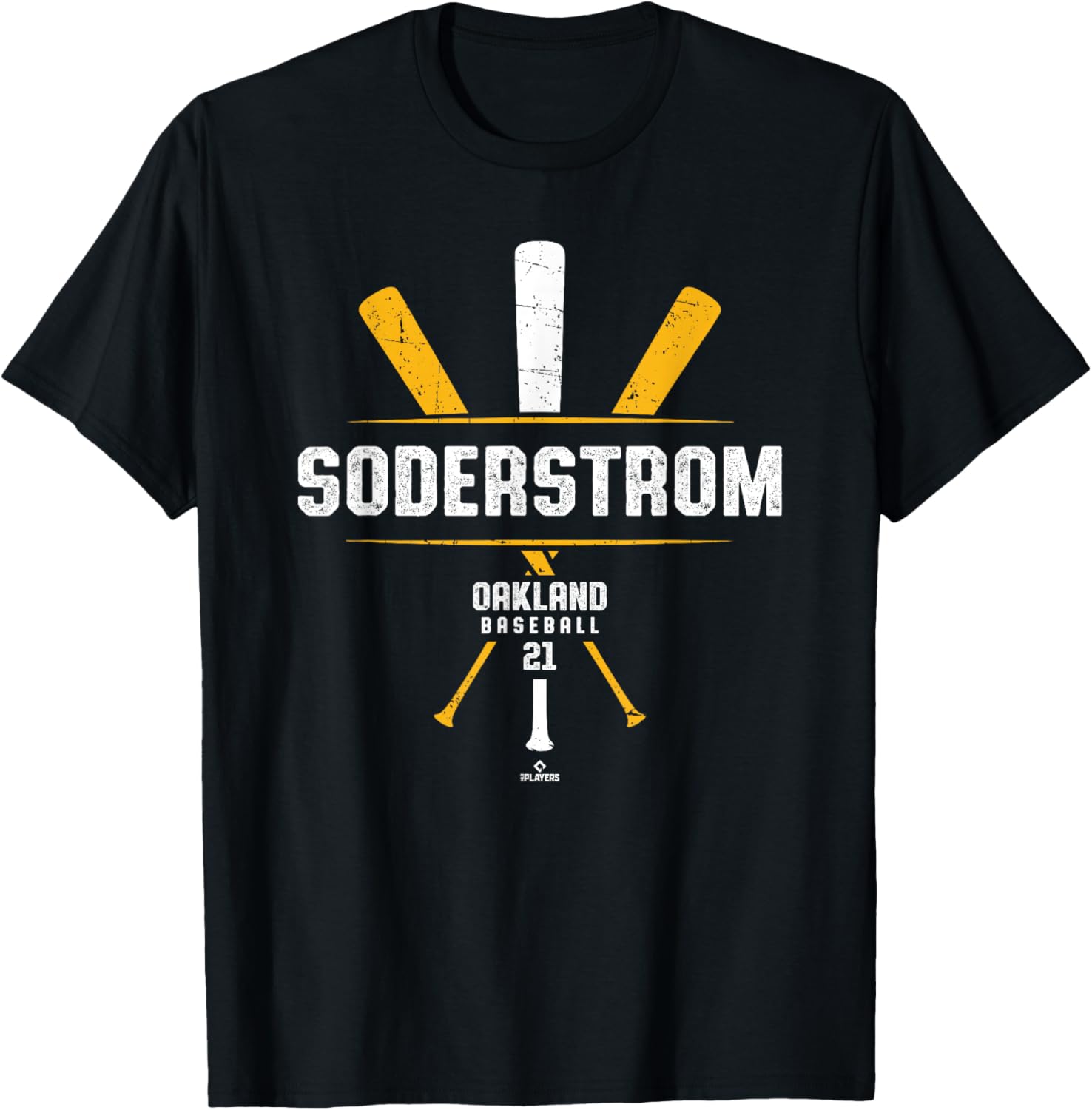 Vintage Tyler Soderstrom Oakland T-Shirt for Gameday Baseball Fans - 2