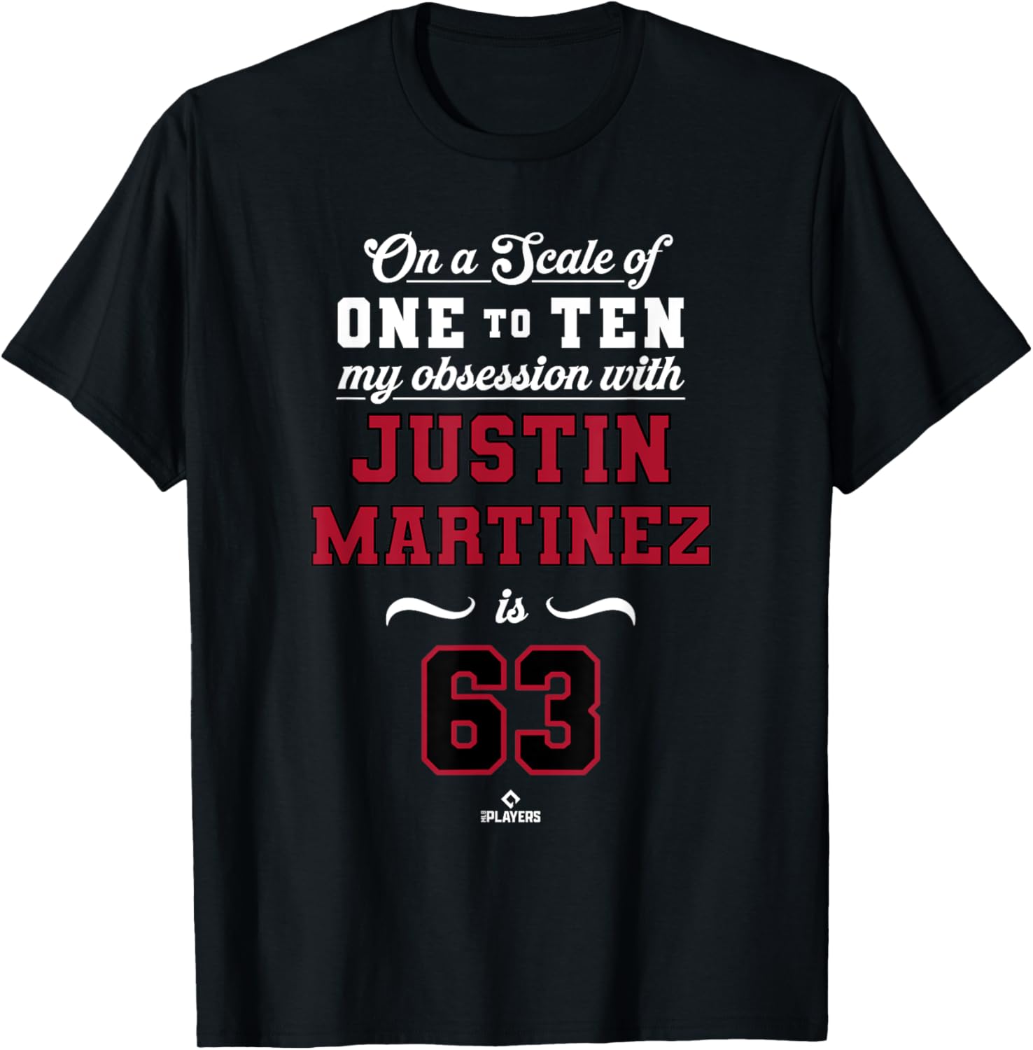 Obsession Justin Martinez 63 Arizona MLBPA T-Shirt for Fans and Style - 3