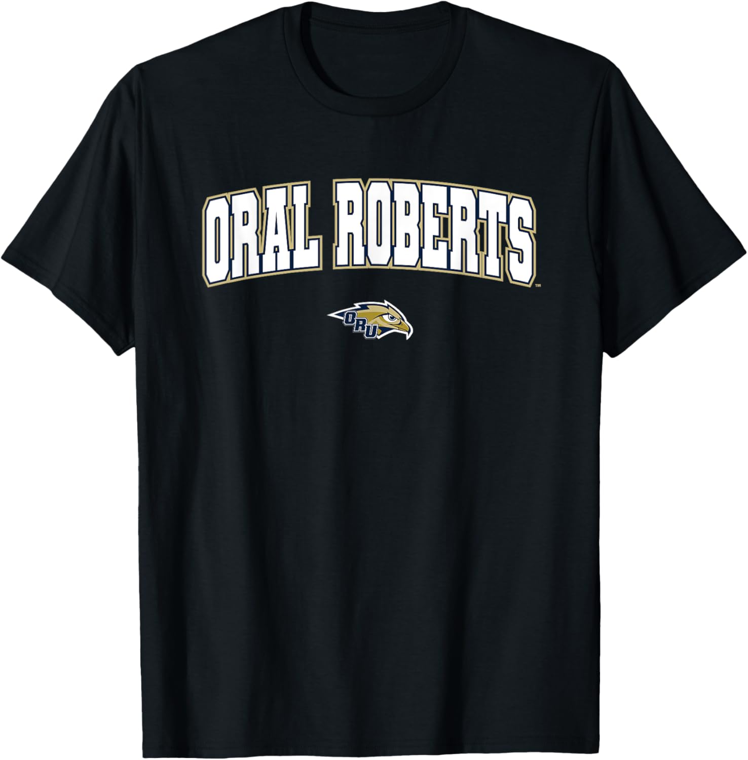 Oral Roberts University Golden Eagles Arch Logo Stylish T-Shirt - 1