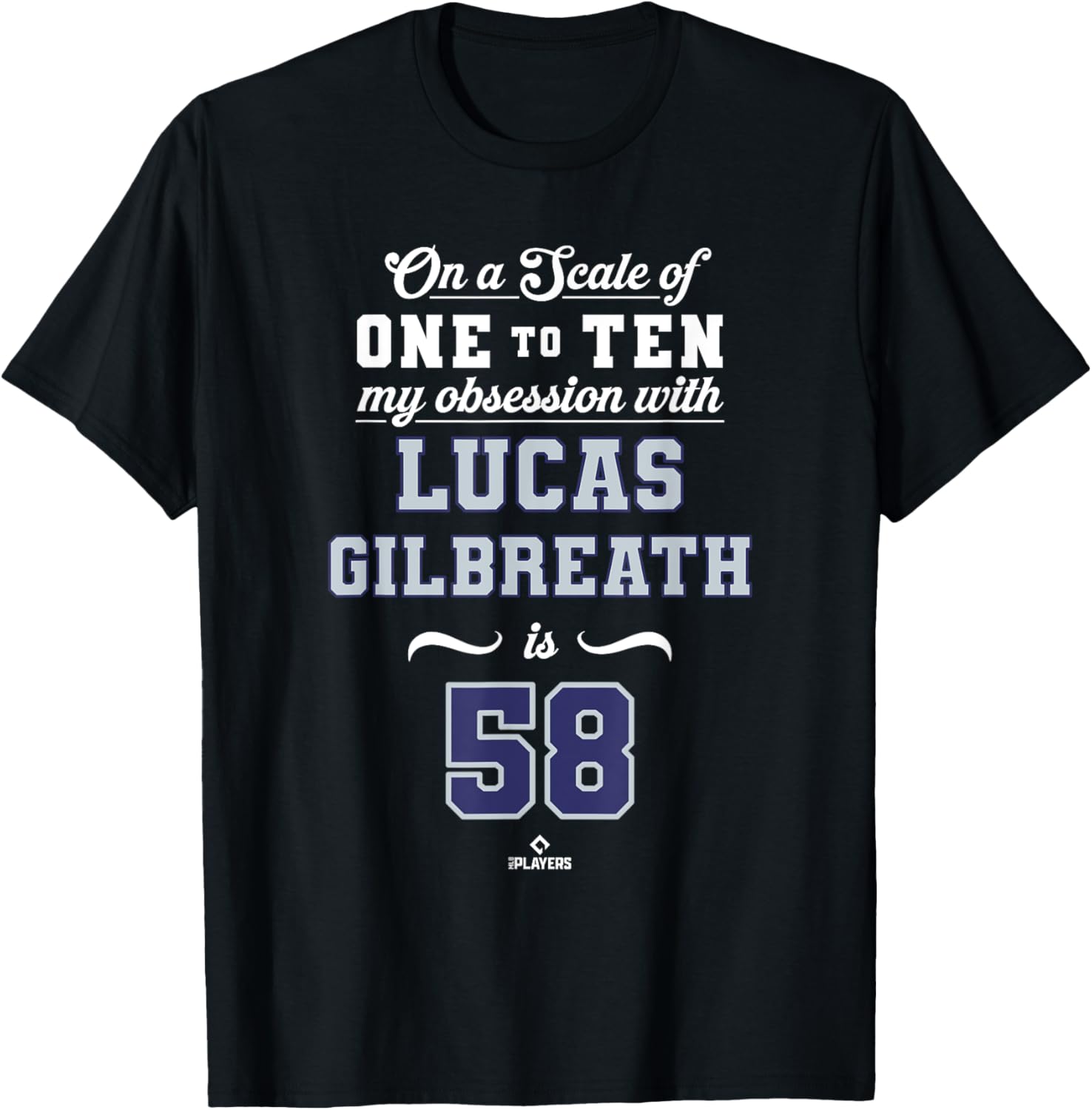 Obsession Lucas Gilbreath 58 Colorado MLBPA T-Shirt for Fans and Comfort - 3