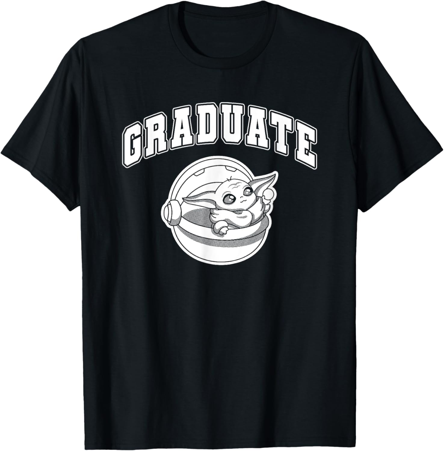 Star Wars The Mandalorian Grogu High School Tee for Fans and Graduates - 18