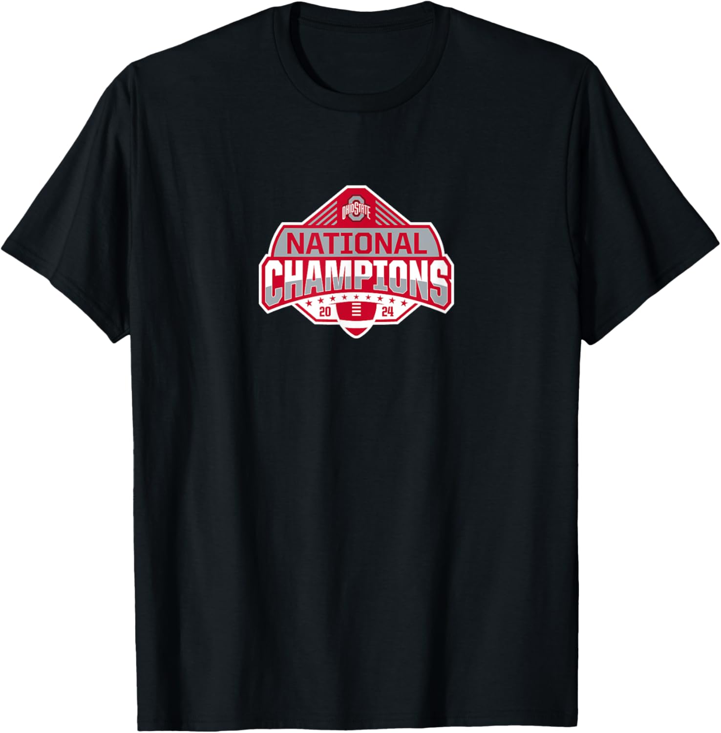 Ohio State National Champions 2024 Football T-Shirt for Fans - 1