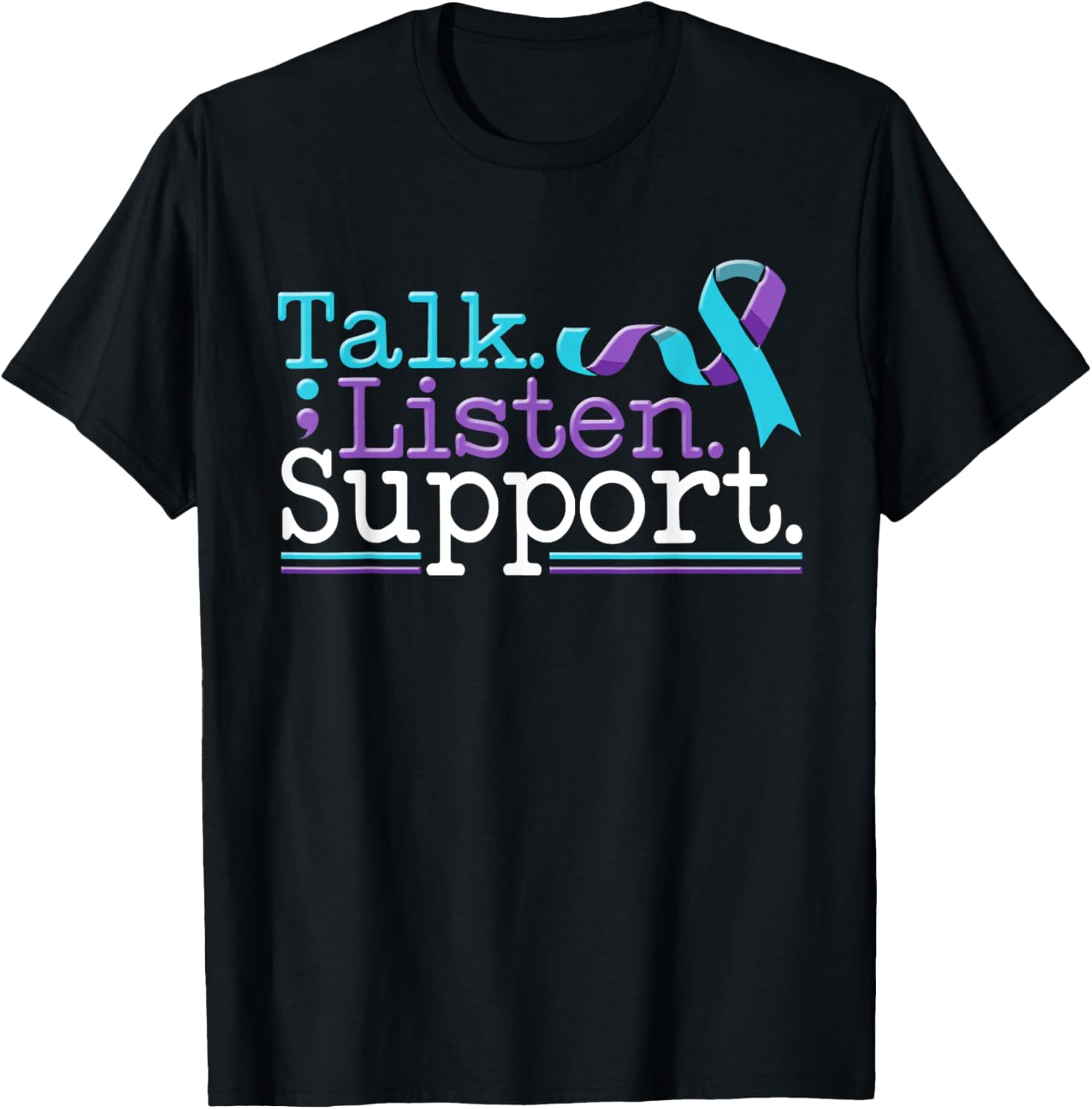 Suicide Awareness Support Survivor Month T-Shirt for Comfort and Hope - 1