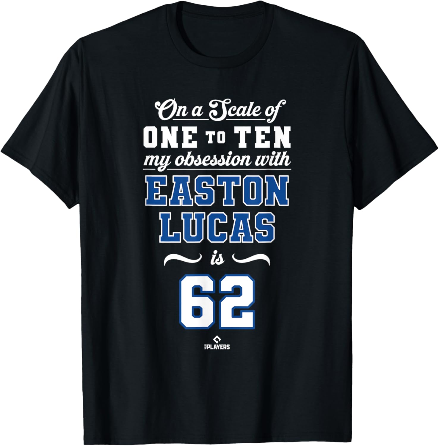 Obsession Easton Lucas 62 Toronto MLBPA T-Shirt for Sports Fans - 5