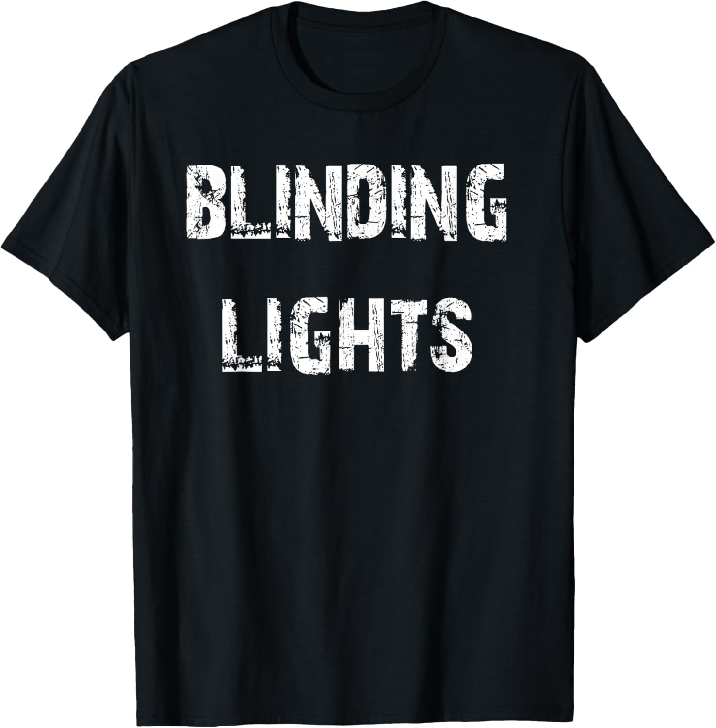 Trendy Blinding Lights T-Shirt for Music Lovers - Comfortable Casual Wear - 5