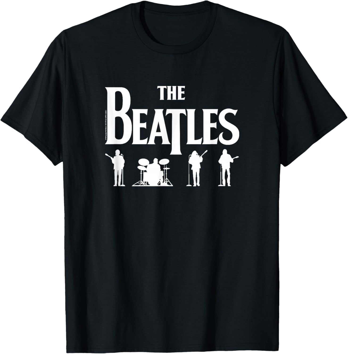 The Beatles Let It Be Light Silhouettes T-Shirt for Music Lovers - 14
