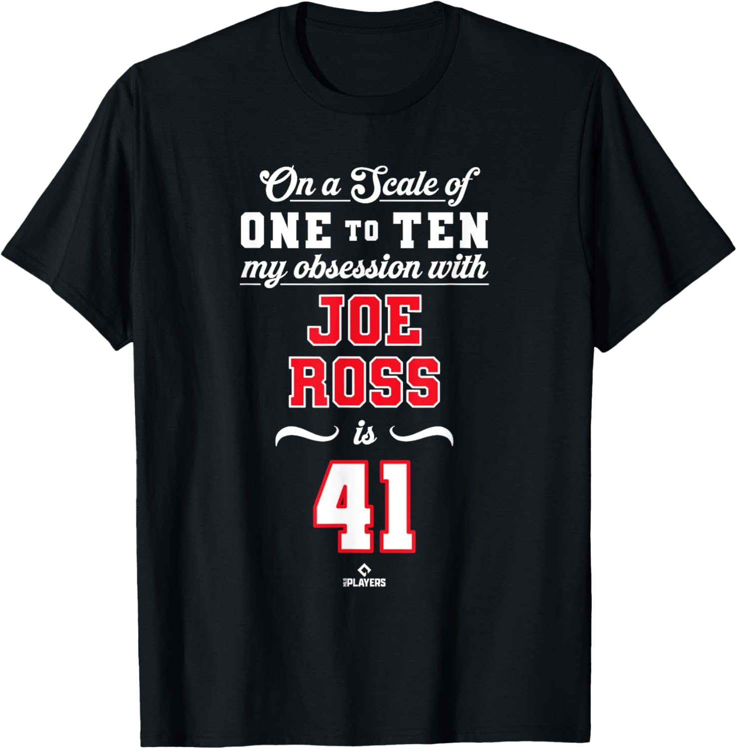 Obsession Joe Ross 41 Philadelphia MLBPA T-Shirt for Fans and Collectors - 3