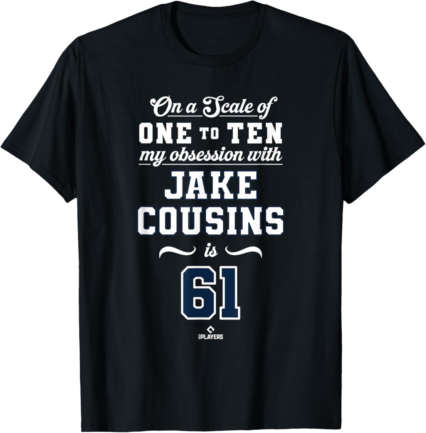 Obsession Jake Cousins 61 New York MLBPA T-Shirt for Fans and Collectors - 4