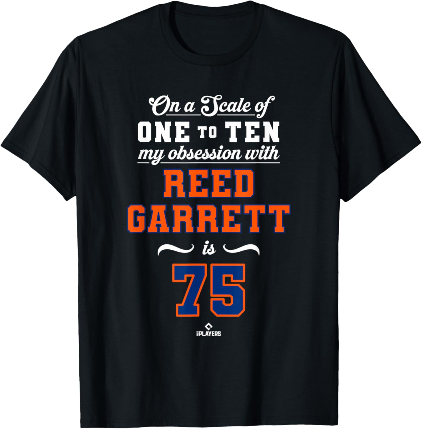 Obsession Reed Garrett 75 New York MLBPA T-Shirt for Stylish Fans - 1
