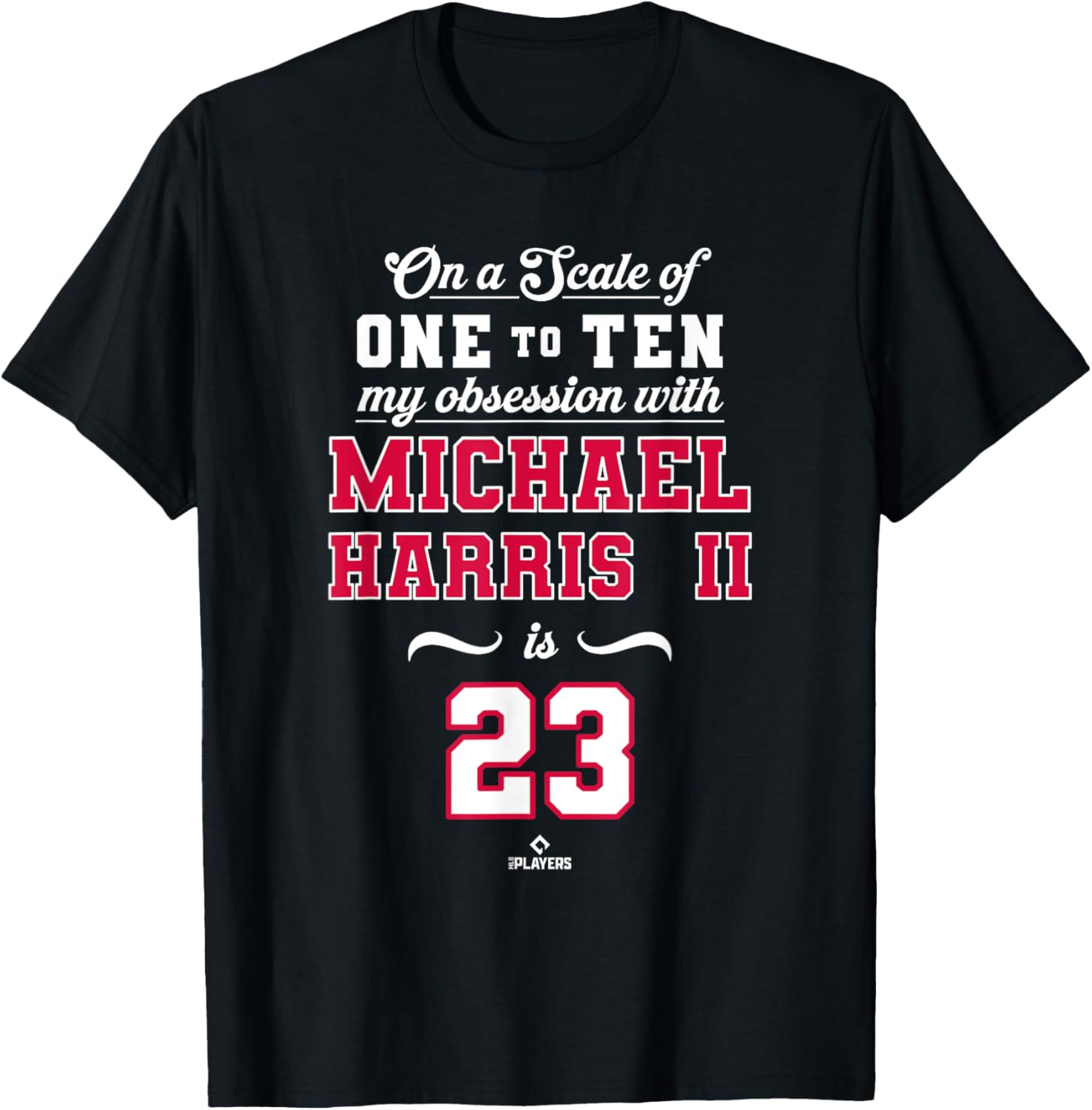 Obsession Michael Harris II 23 Atlanta MLBPA T-Shirt for Fans and Collectors - 3