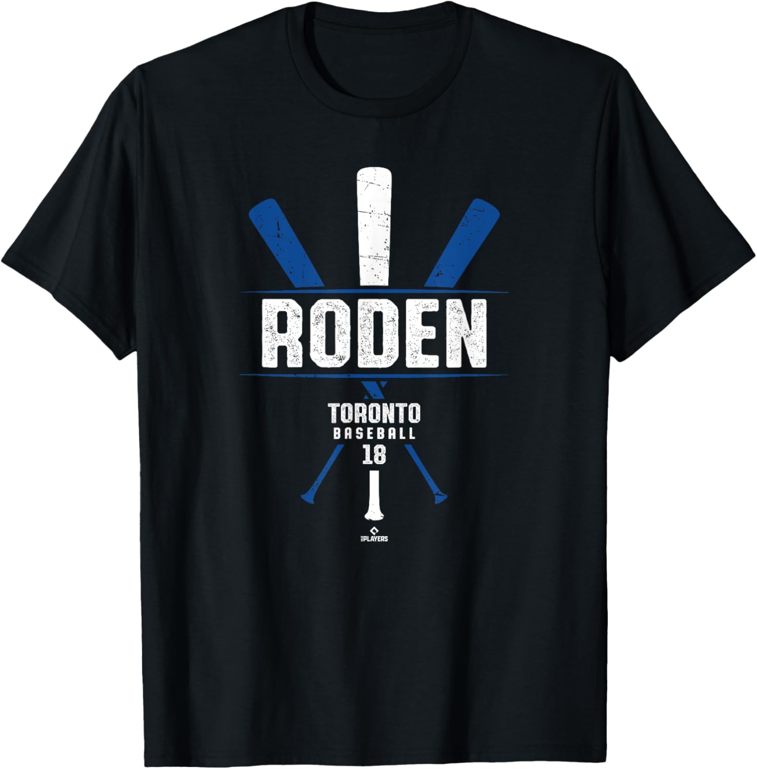Vintage Toronto Baseball T-Shirt featuring Alan Roden and Classic Bat Design - 5