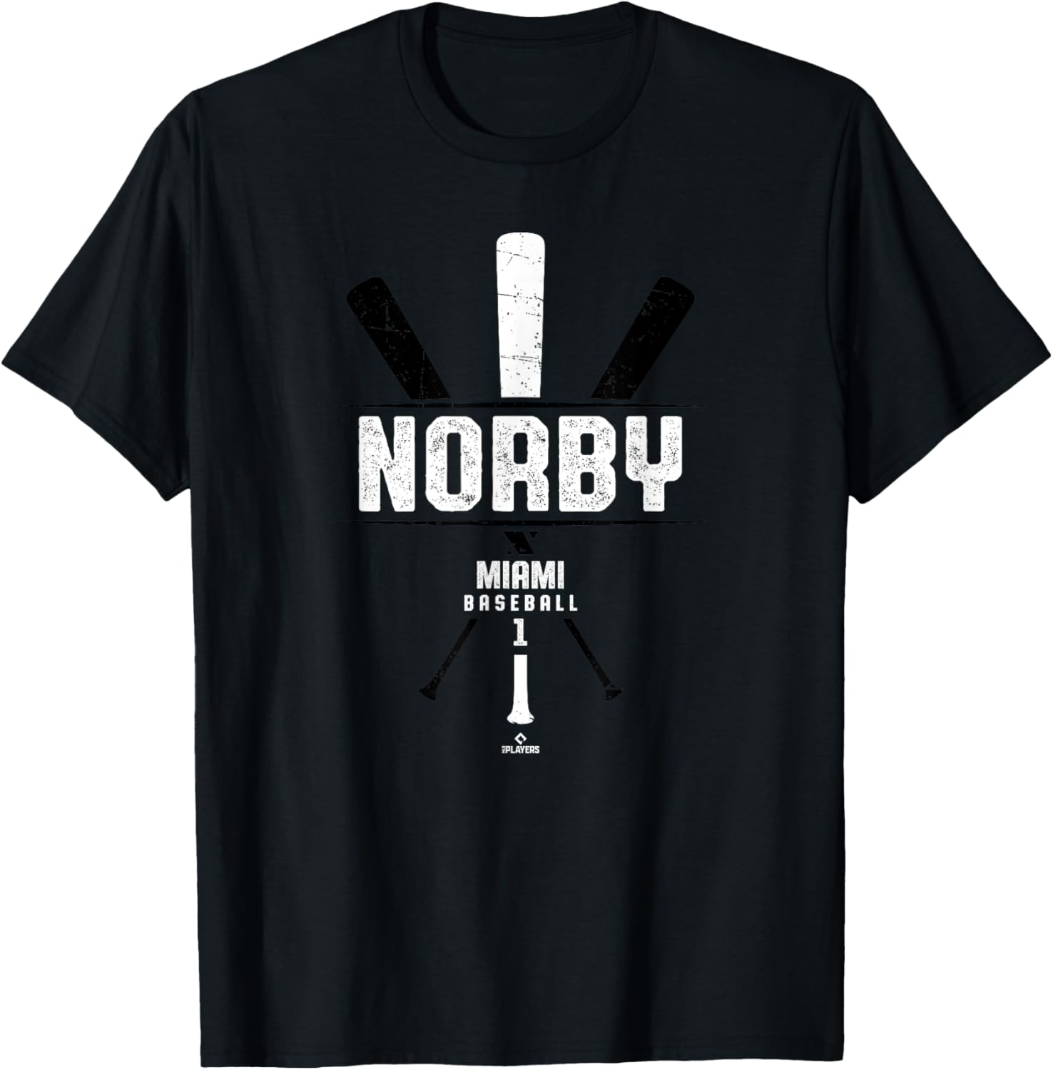 Vintage Connor Norby Miami Baseball T-Shirt for Gameday Style - 1