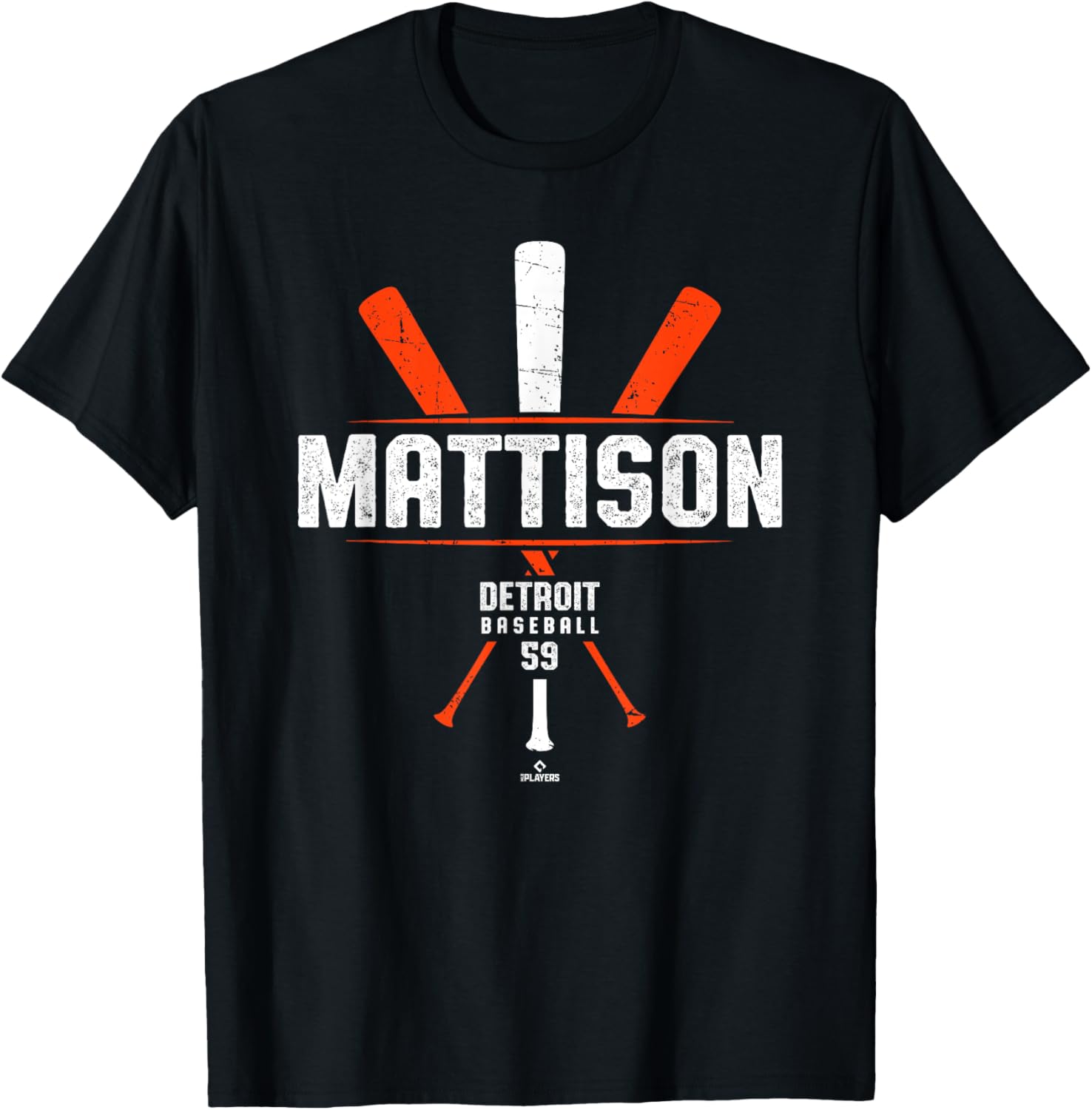 Vintage Tyler Mattison Detroit Baseball T-Shirt for Game Day Fun - 4
