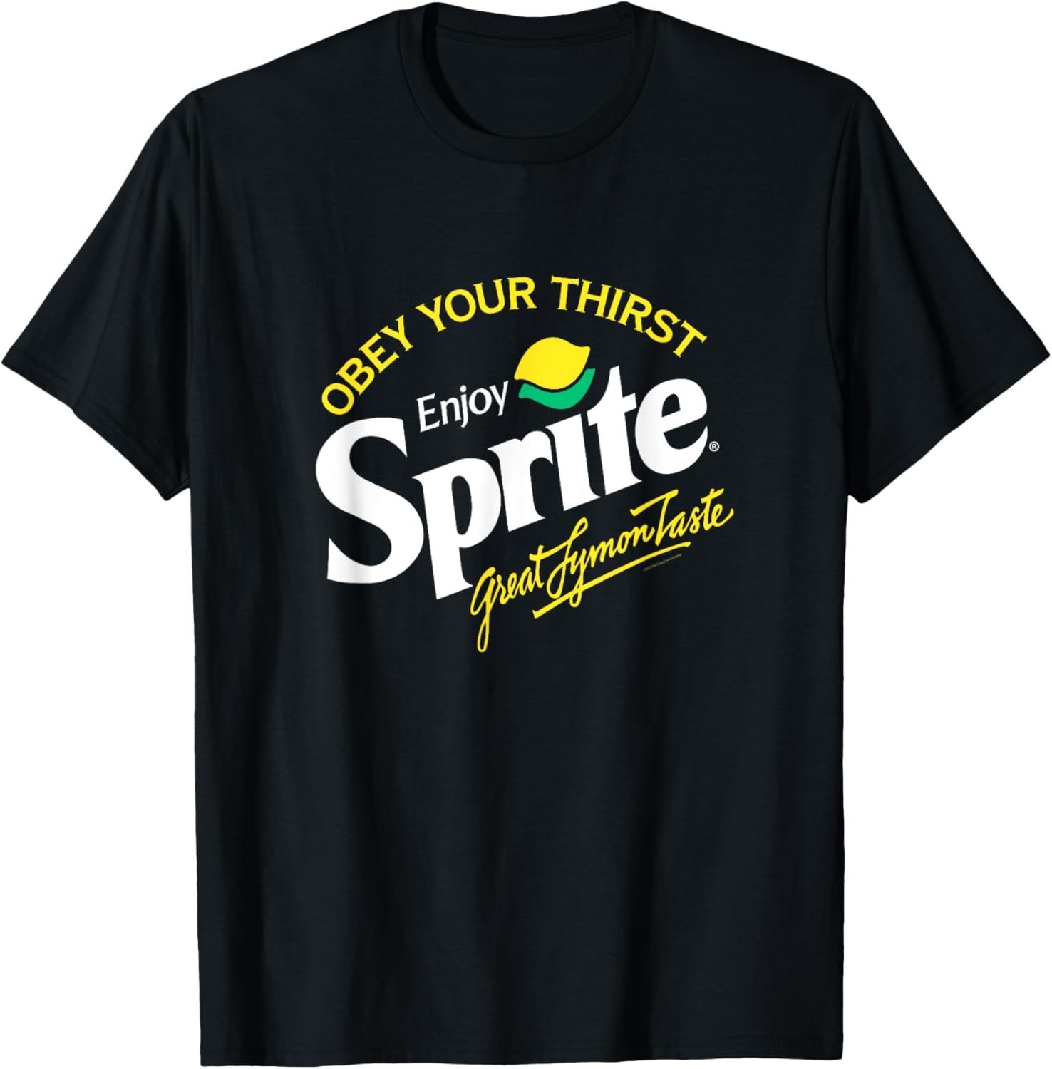 Sprite Obey Your Thirst Classic Logo T-Shirt for Stylish Comfort - 1