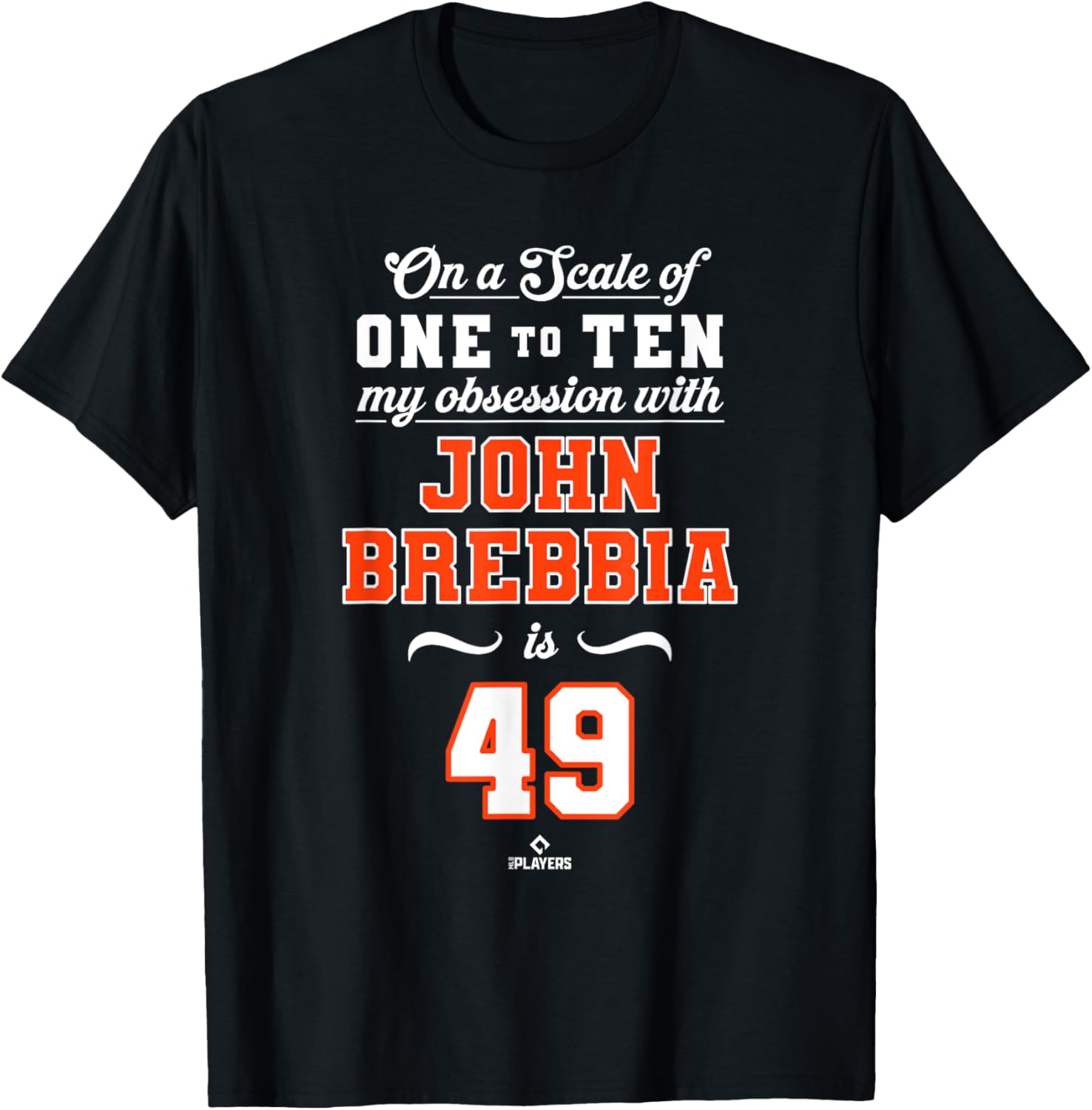 Obsession John Brebbia 49 Detroit MLBPA T-Shirt for Sports Fans - 3