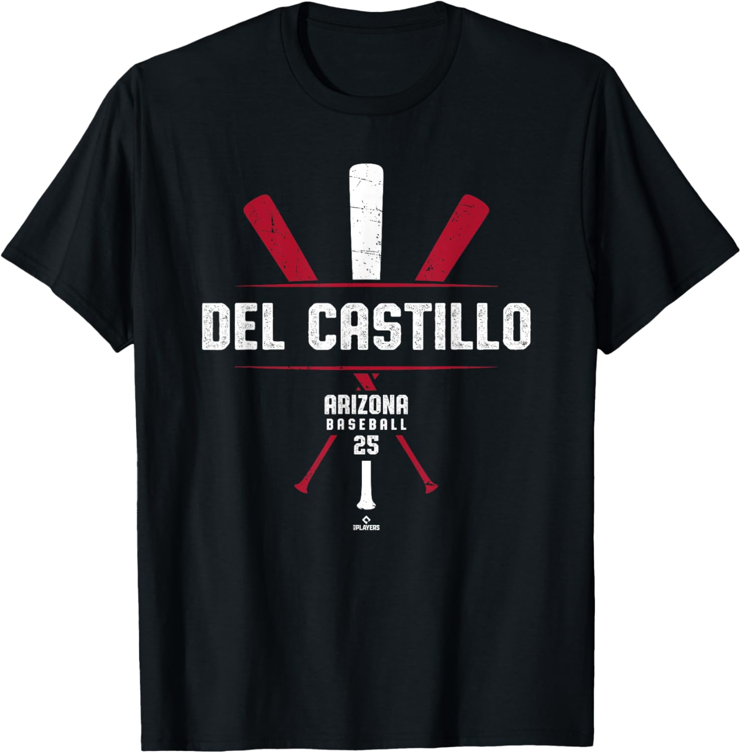 Vintage Adrian Del Castillo Arizona Baseball T-Shirt for Gameday Style - 4