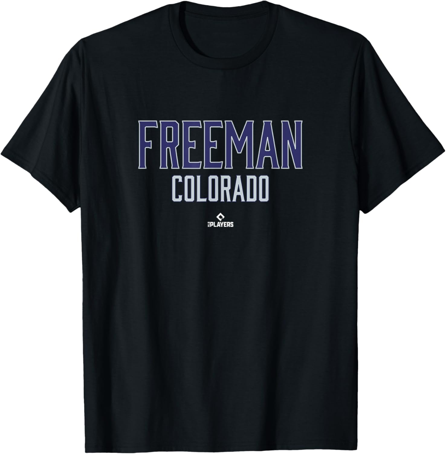 Tyler Freeman Colorado Edition MLBPA T-Shirt for Fans and Players - 1
