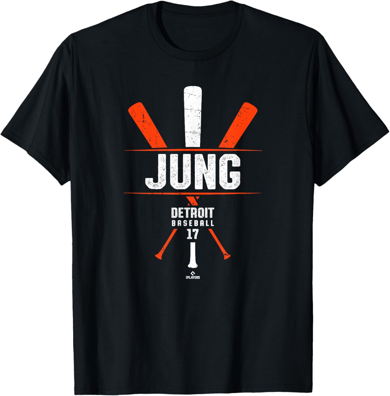 Vintage Detroit Baseball T-Shirt featuring Gameday Jace Jung Design - 5
