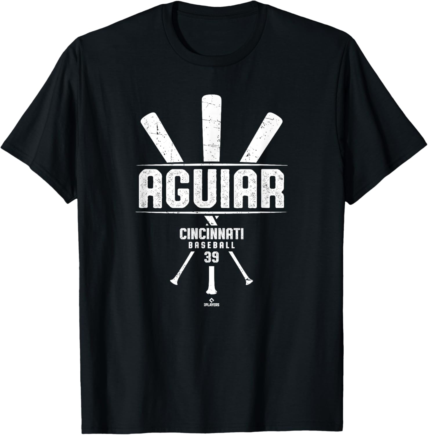 Vintage Julian Aguiar Cincinnati Baseball T-Shirt for Gameday Style - 1