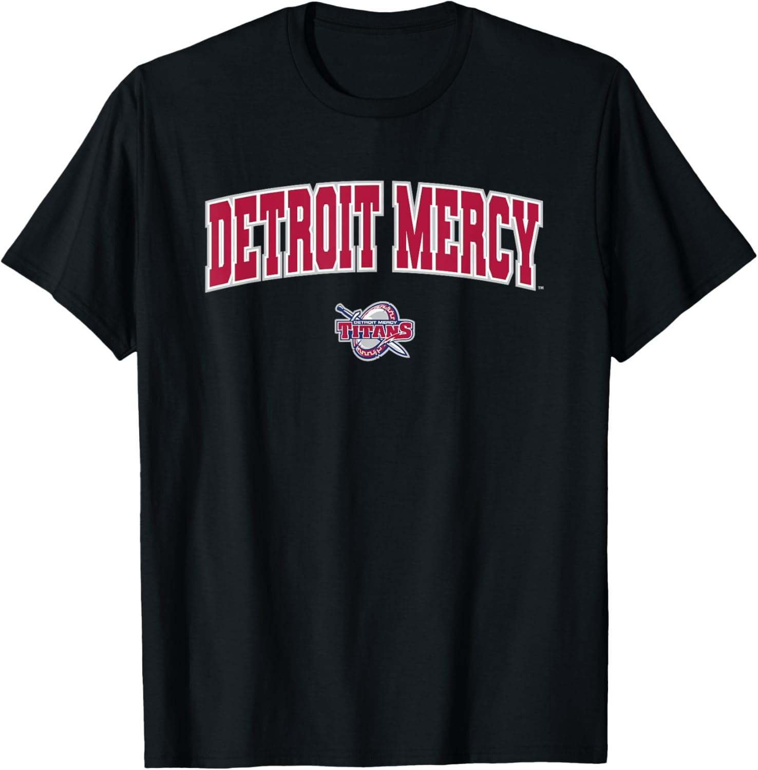 University of Detroit Mercy Titans Arch Logo T-Shirt for Fans and Alumni - 1