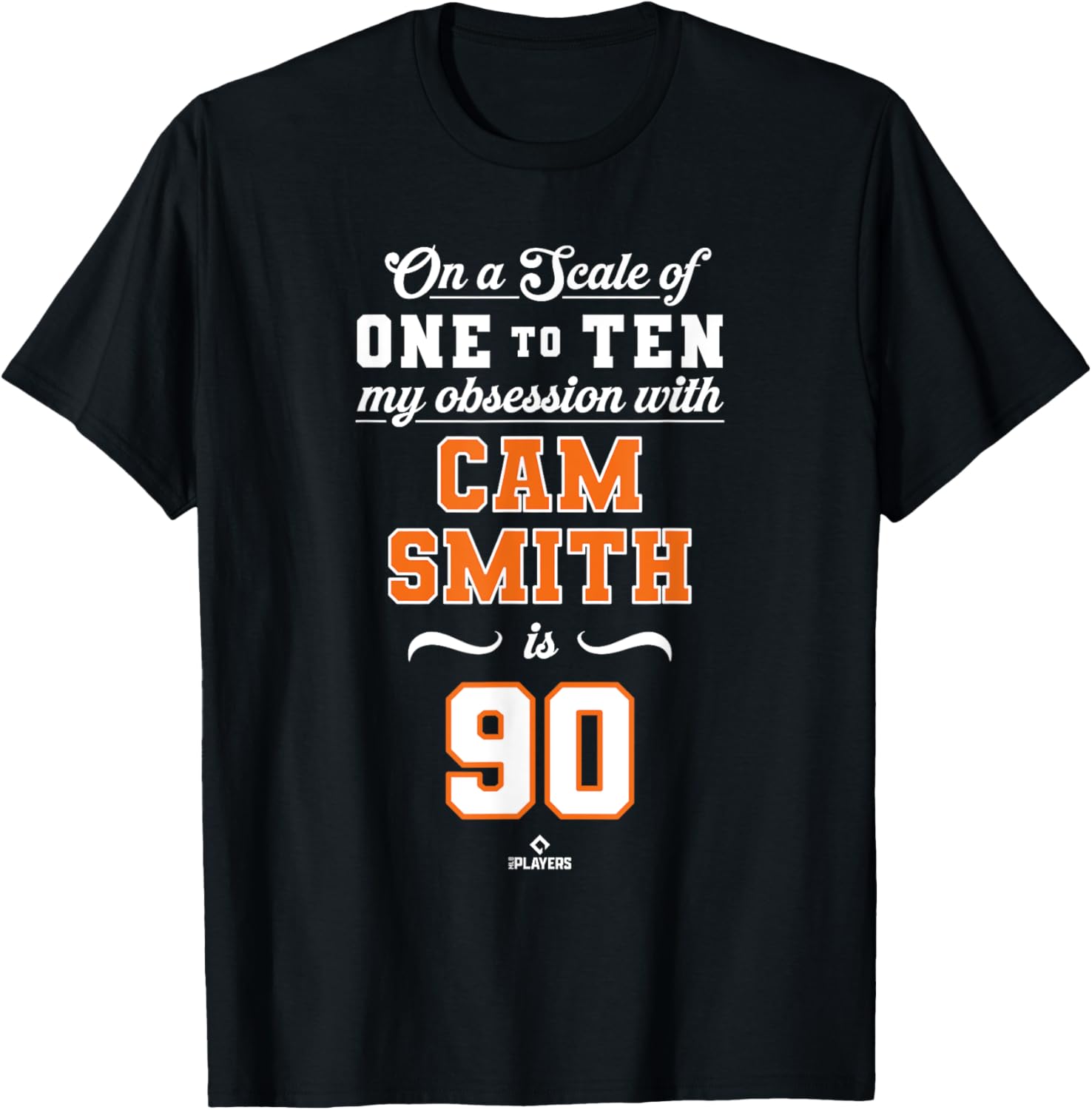 Obsession Cam Smith 90 Houston MLBPA T-Shirt for Fans and Collectors - 3