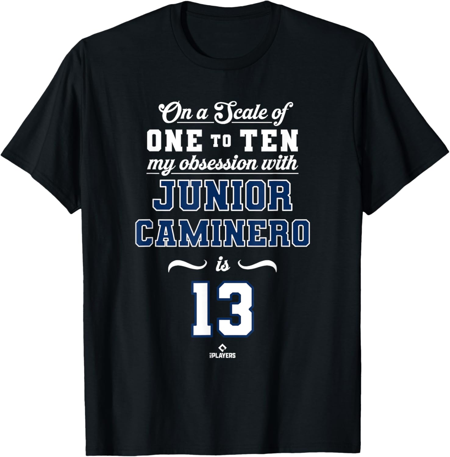 Obsession Junior Caminero Tampa Bay MLBPA Graphic T-Shirt for Kids - 5