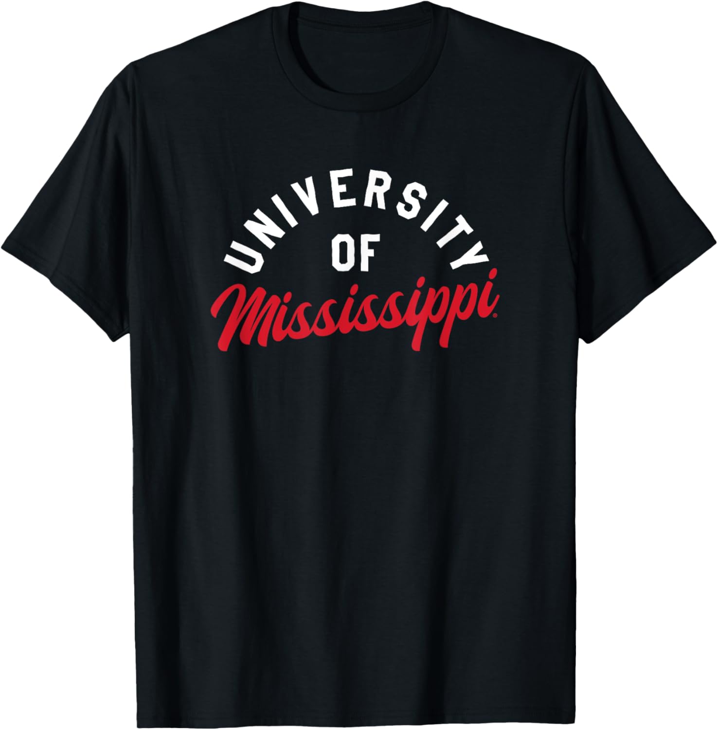 Ole Miss Rebels Classic Script T-Shirt for Sports Fans and Outdoors Fun - 1