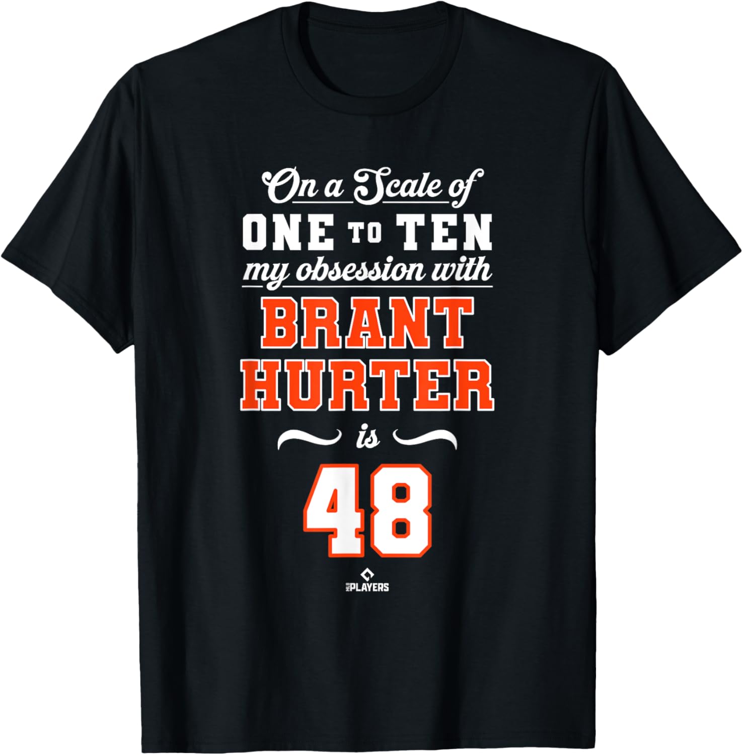 Obsession Brant Hurter 48 Detroit MLBPA T-Shirt for Fans and Fashion - 1