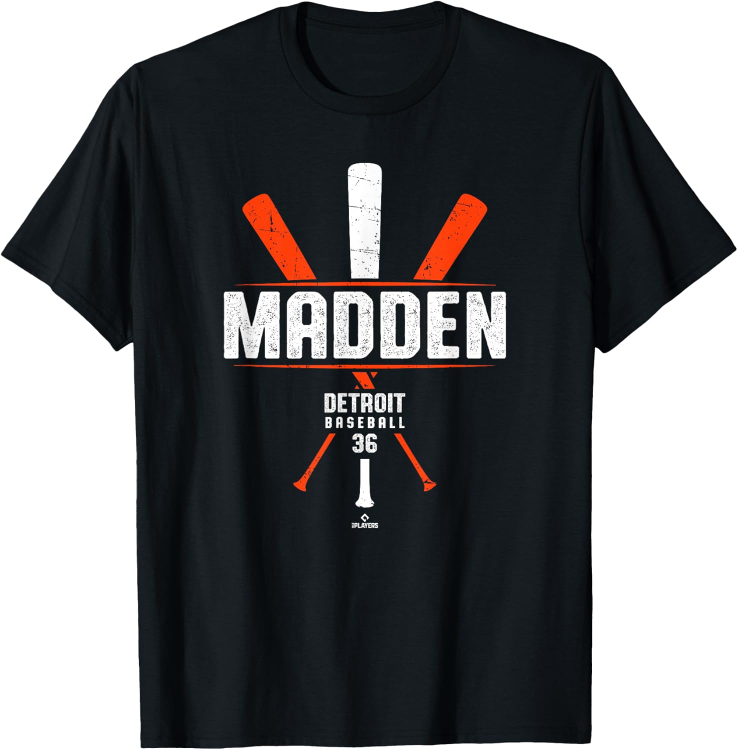 Vintage Ty Madden Detroit Baseball T-Shirt for Gameday Style - 4