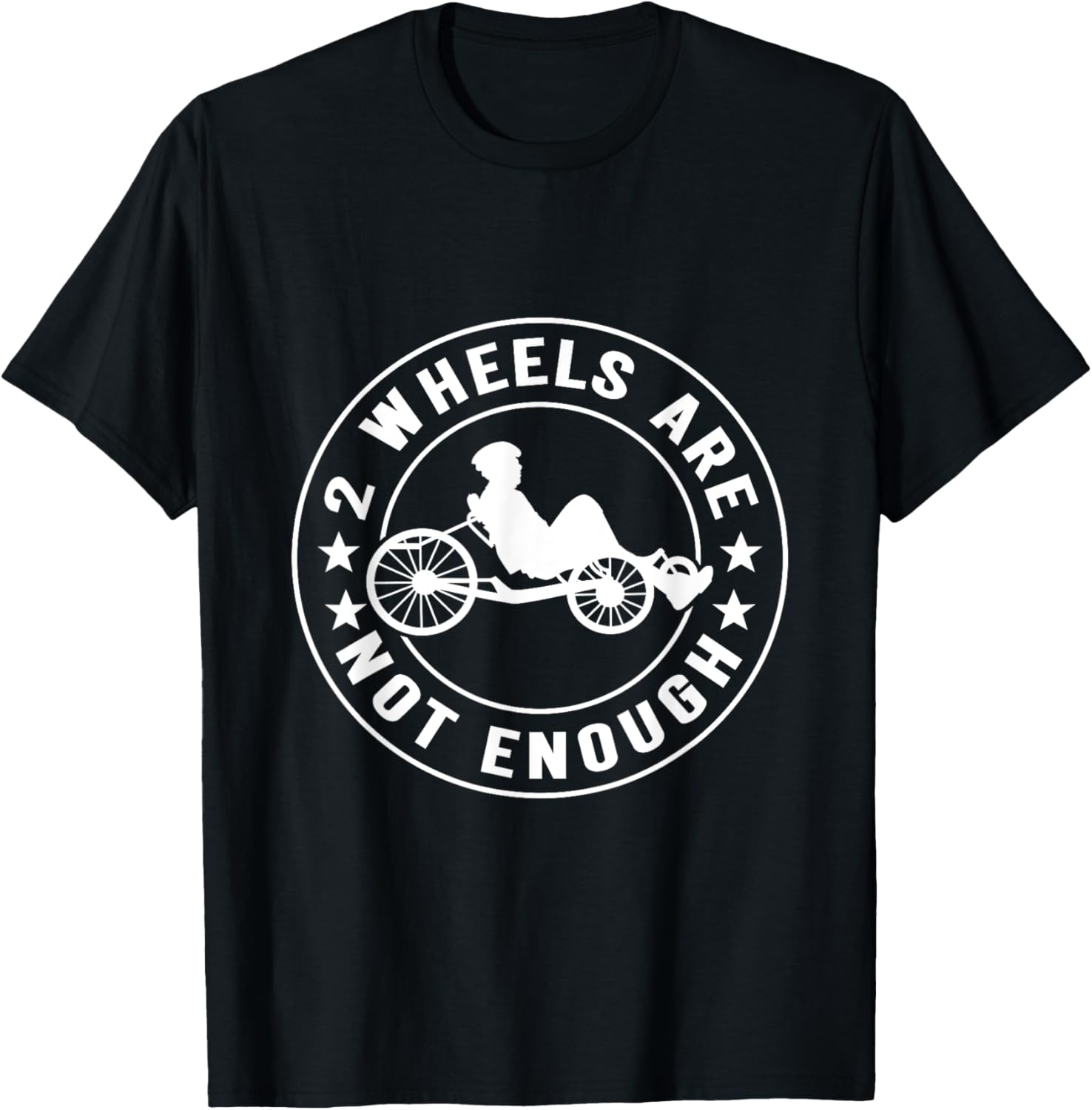 Recumbent Trike Cycling T-Shirt for Enthusiasts - Fun and Comfortable Wear - 8
