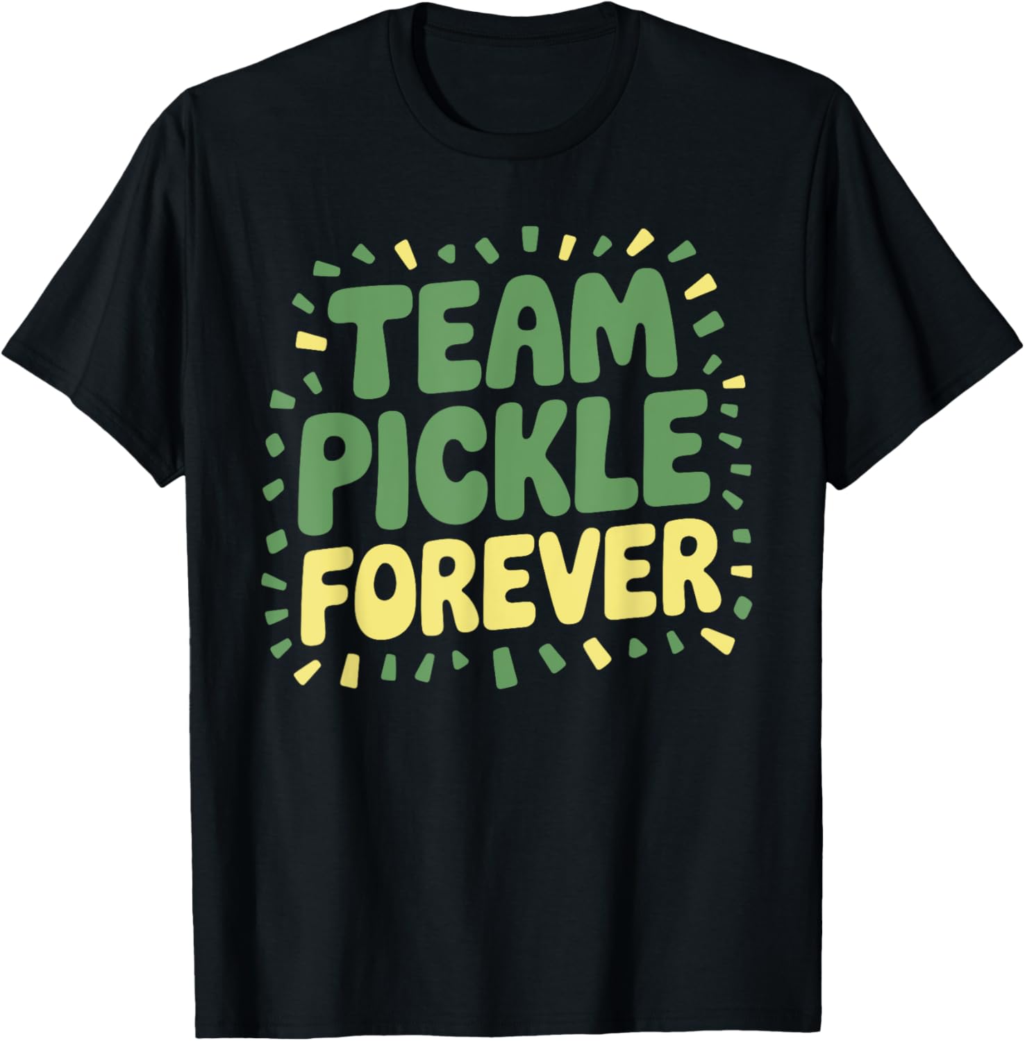 Team Pickle Forever Unique Pickle Design T-Shirt for Fun Style - 1