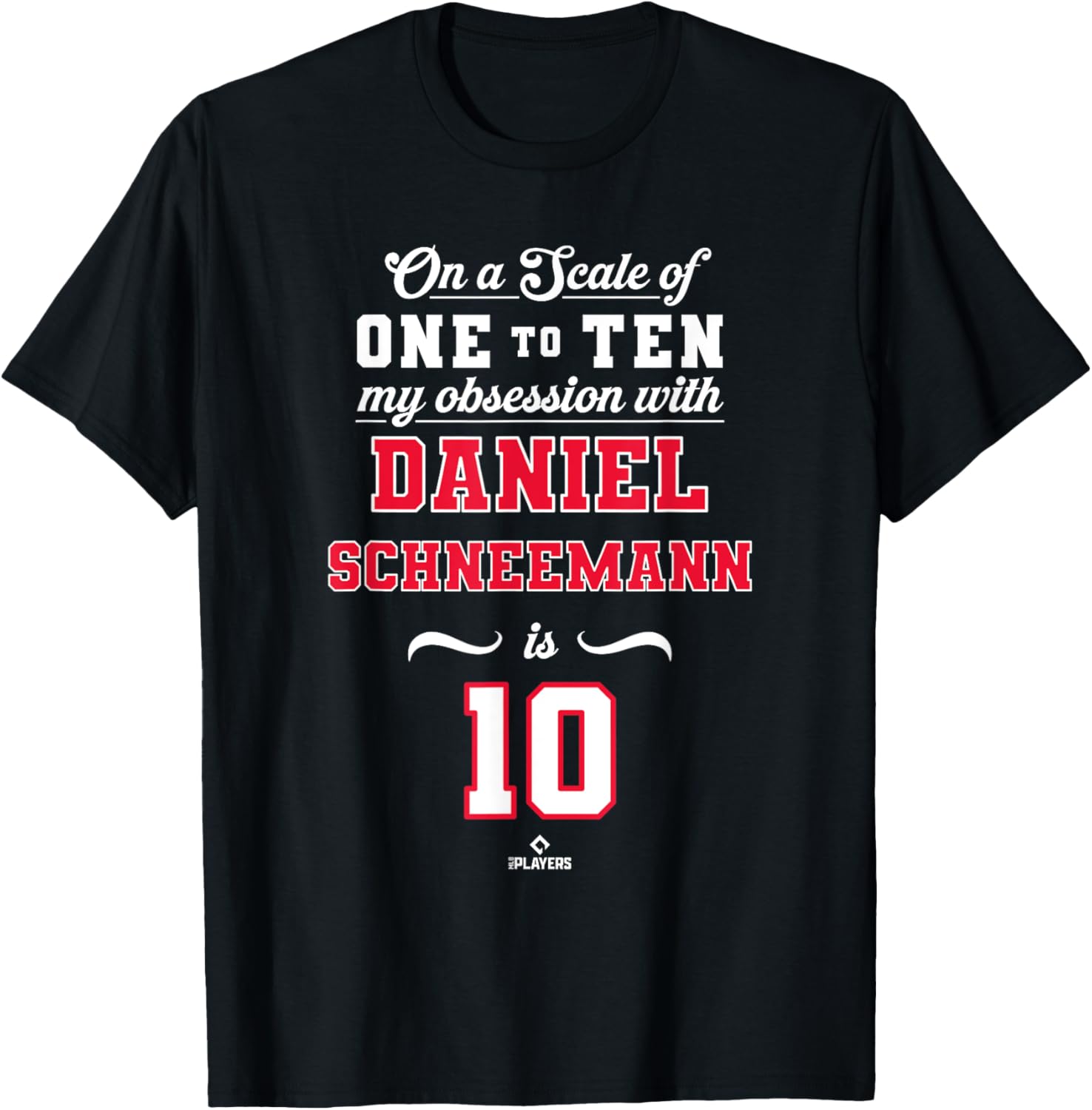 Obsession Daniel Schneemann 10 Cleveland MLBPA T-Shirt for Fans - 2