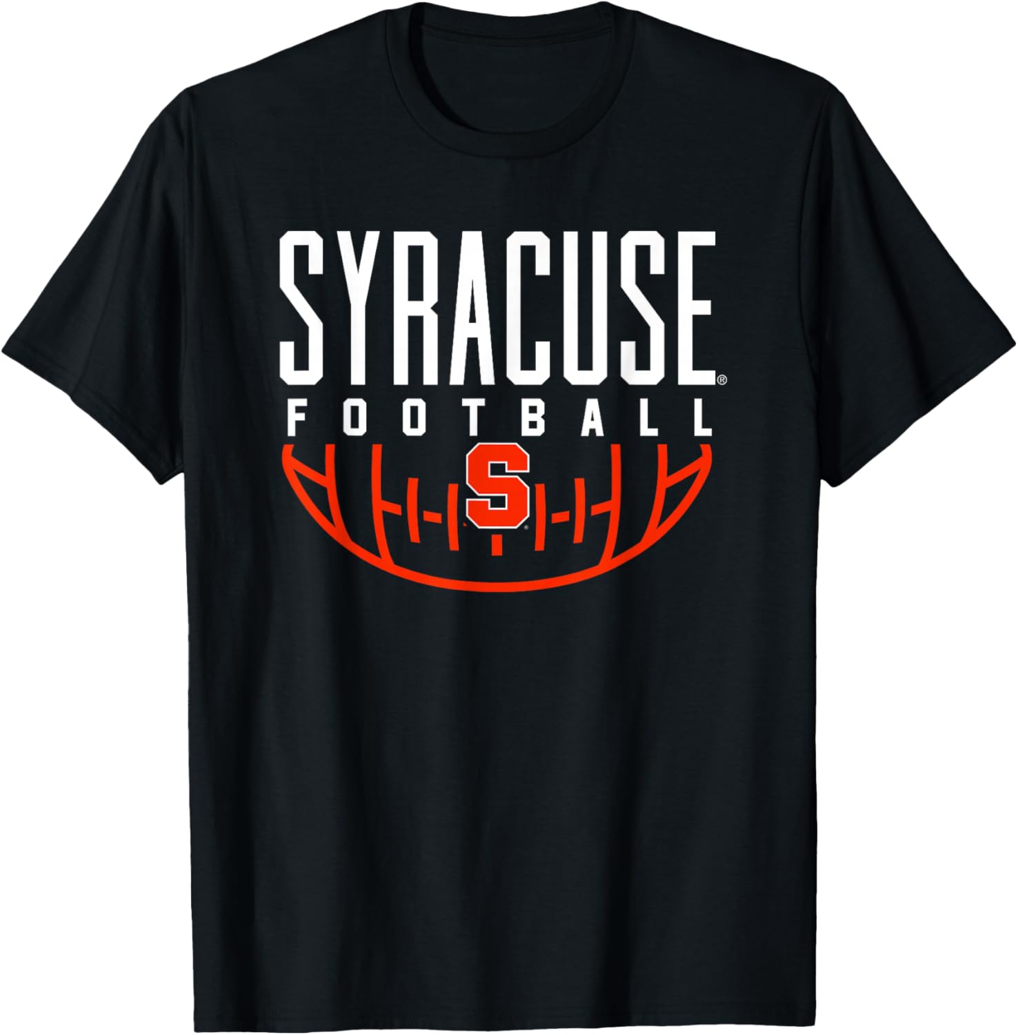 Syracuse University Orange Football Arch T-Shirt for Fans and Players - 1