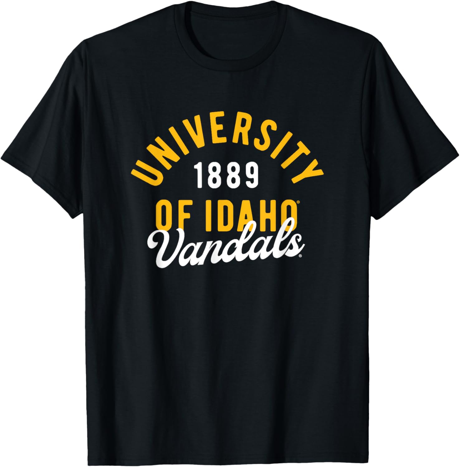 University of Idaho Vandals Classic Script T-Shirt for Sports Fans - 1