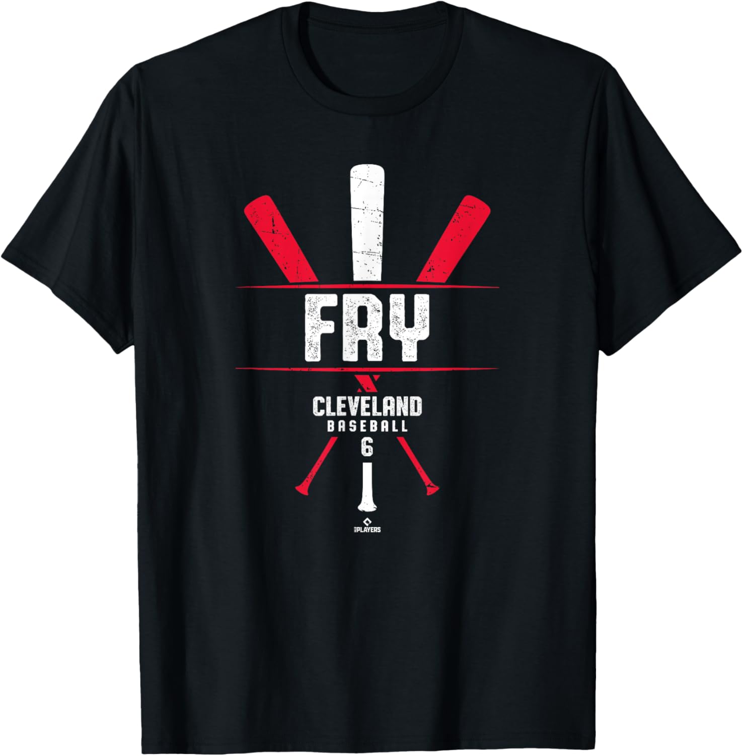 Vintage Cleveland Baseball T-Shirt featuring David Fry Gameday Design - 2