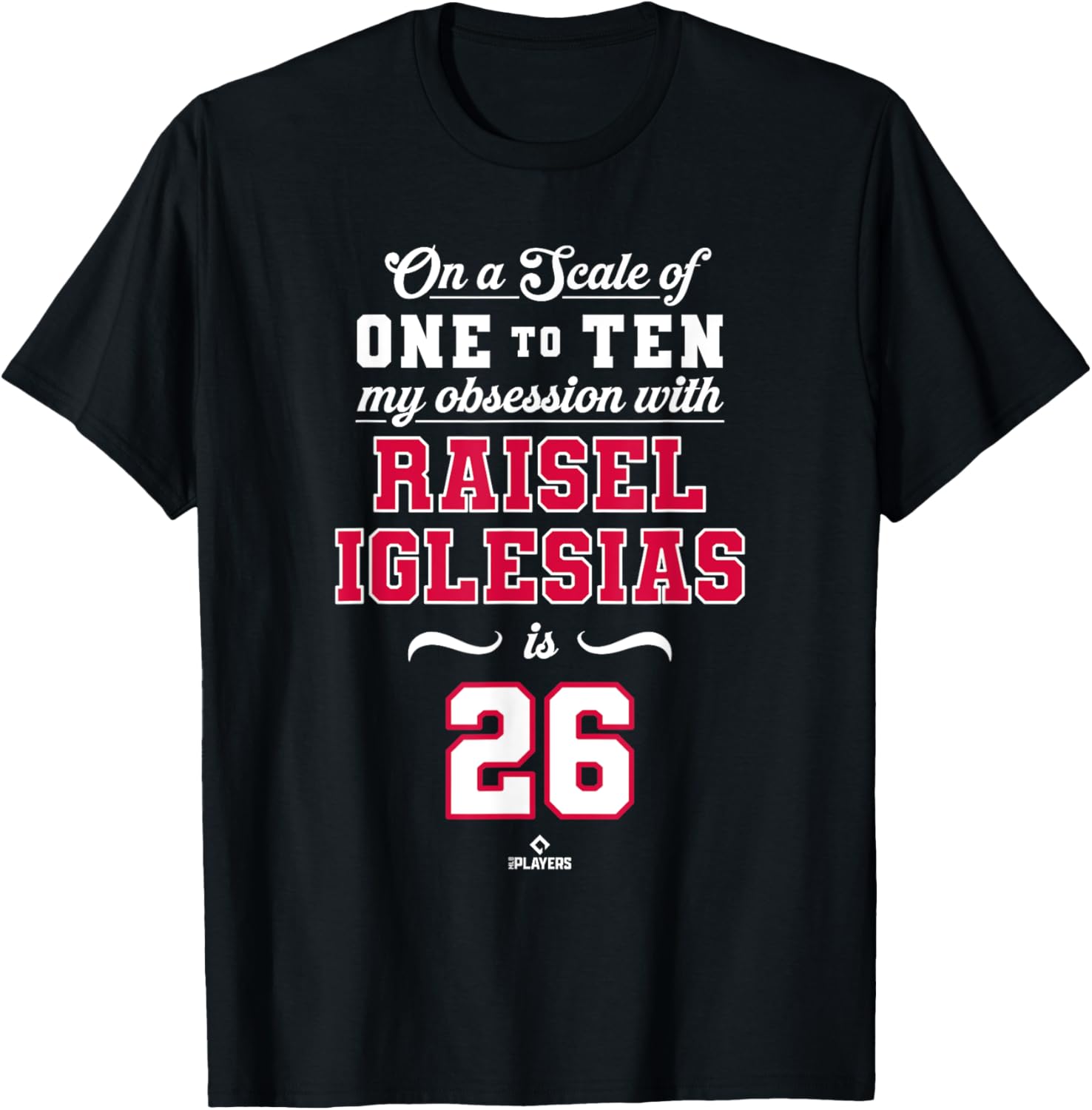 Obsession Raisel Iglesias 26 Atlanta MLBPA T-Shirt for Fans and Collectors - 5