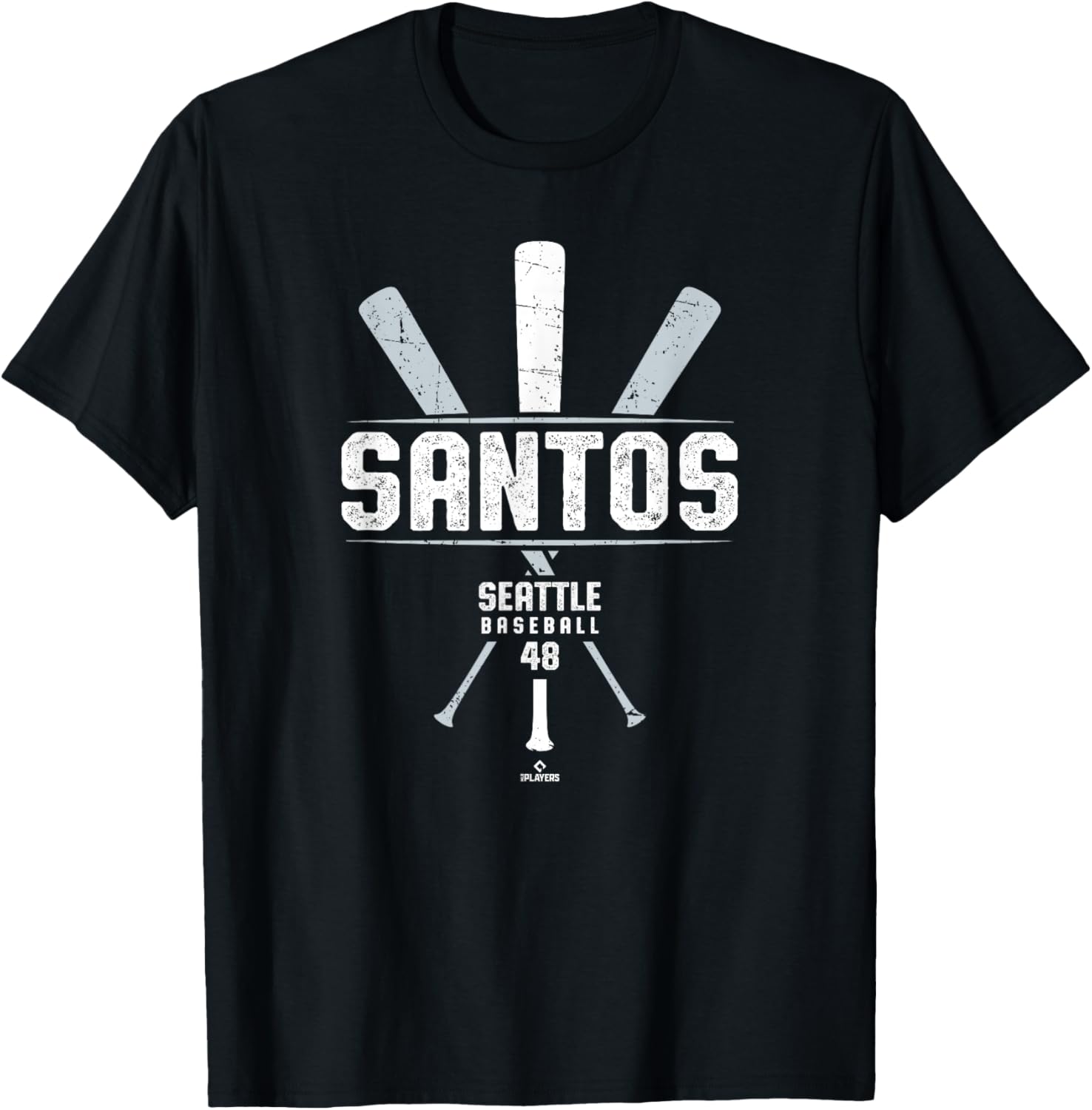 Vintage Gameday Gregory Santos Seattle Baseball T-Shirt for Fans - 3