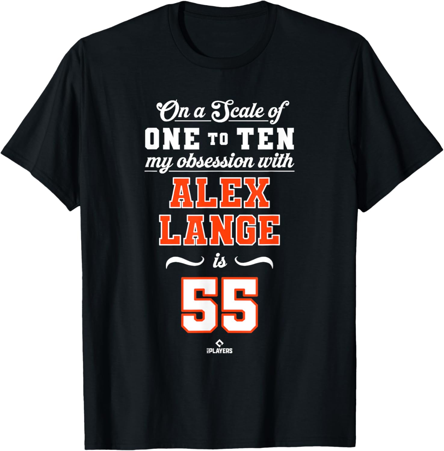 Obsession Alex Lange 55 Detroit MLB T-Shirt Stylish Fan Apparel - 1