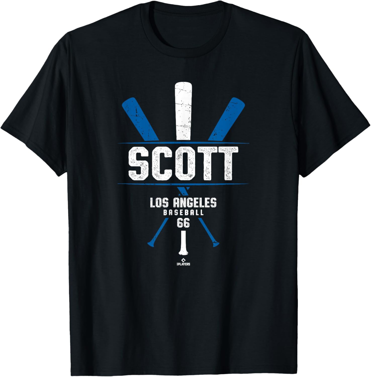 Vintage Baseball Bat Tanner Scott Los Angeles Gameday T-Shirt for Fans - 2