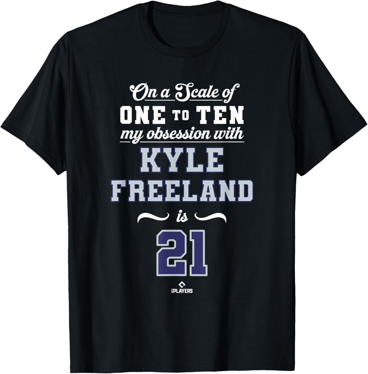 Obsession Kyle Freeland 21 Colorado MLBPA T-Shirt for Fans and Collectors - 4