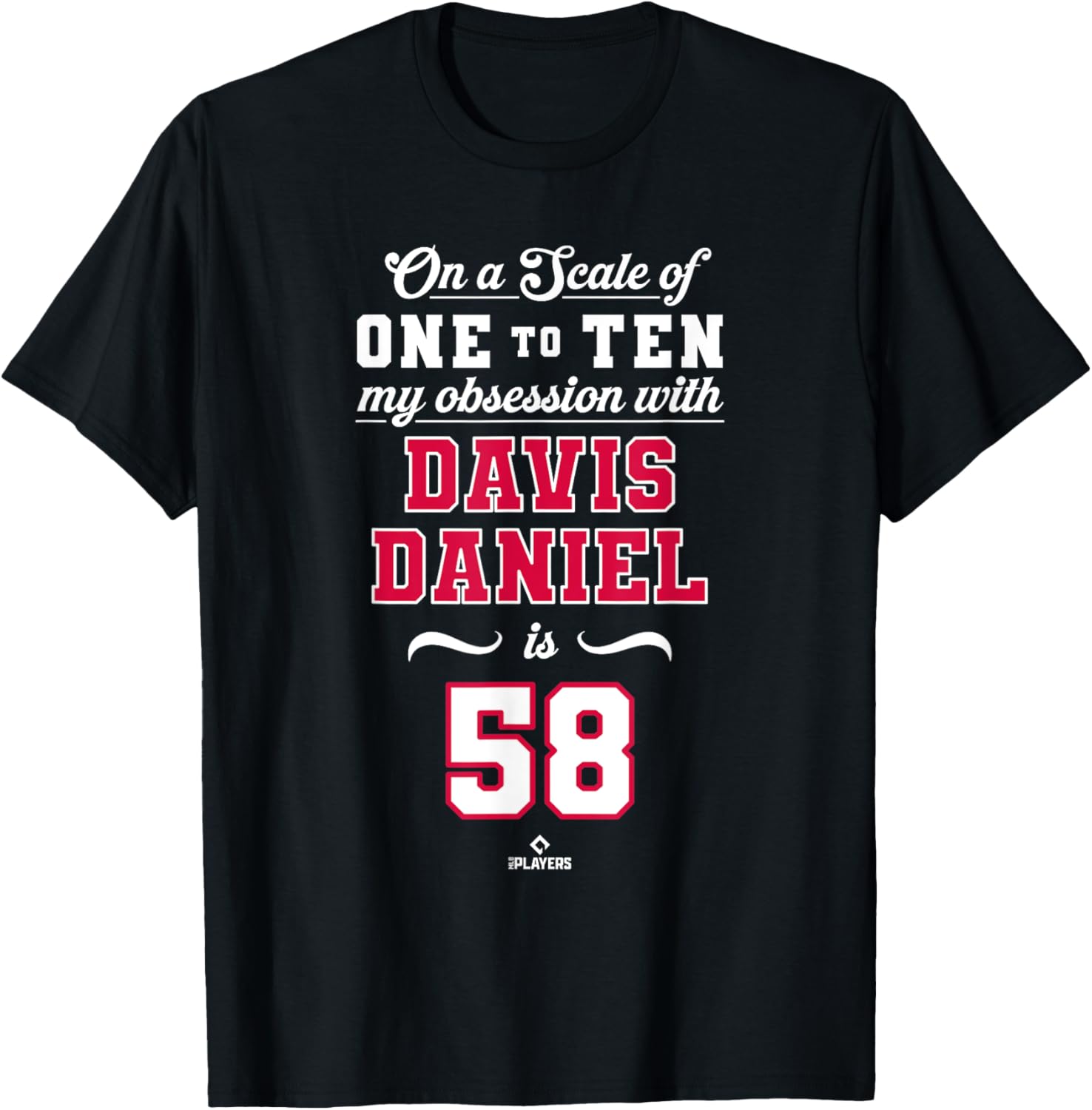 Obsession Davis Daniel 58 Atlanta MLBPA T-Shirt for Fans and Collectors - 1