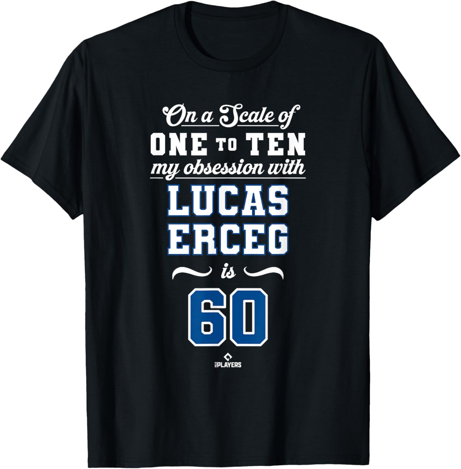 Obsession Lucas Erceg 60 Kansas City MLBPA T-Shirt for Fans and Collectors - 4