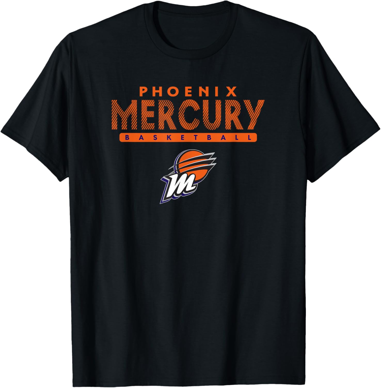 WNBA Official Phoenix Mercury Streamline T-Shirt for Sports Fans - 3